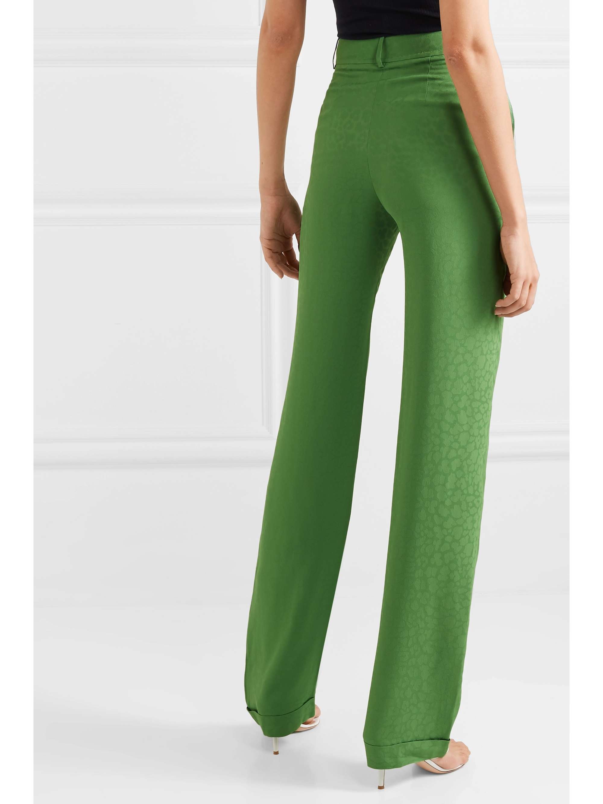 MATÉRIEL Jacquard straight-leg pants