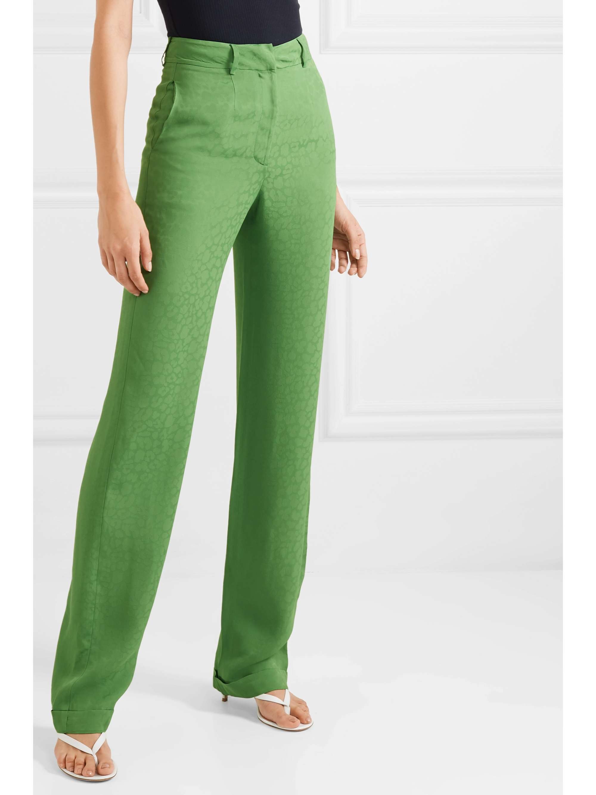 MATÉRIEL Jacquard straight-leg pants