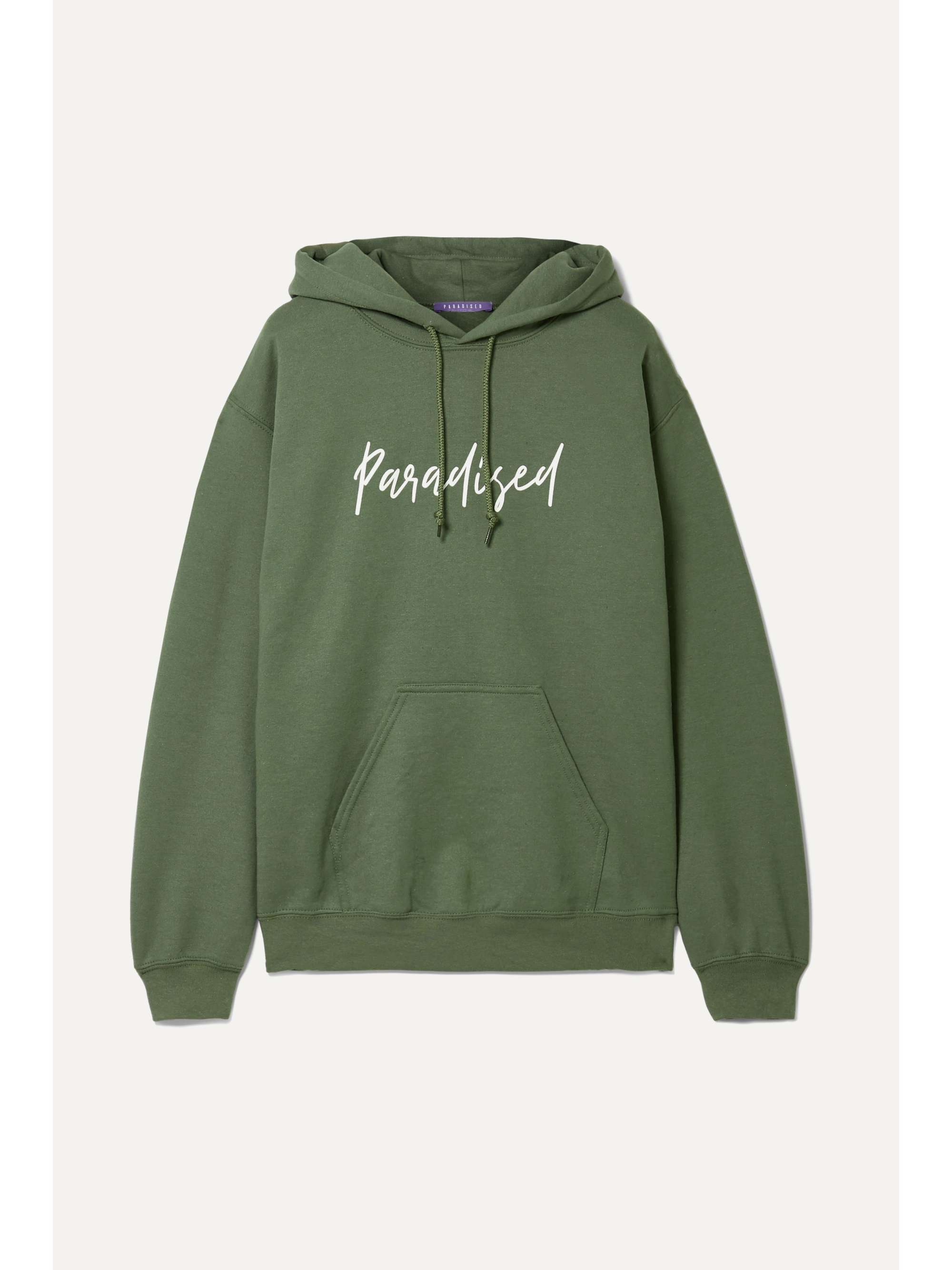 PARADISED Palms printed cotton-jersey hoodie