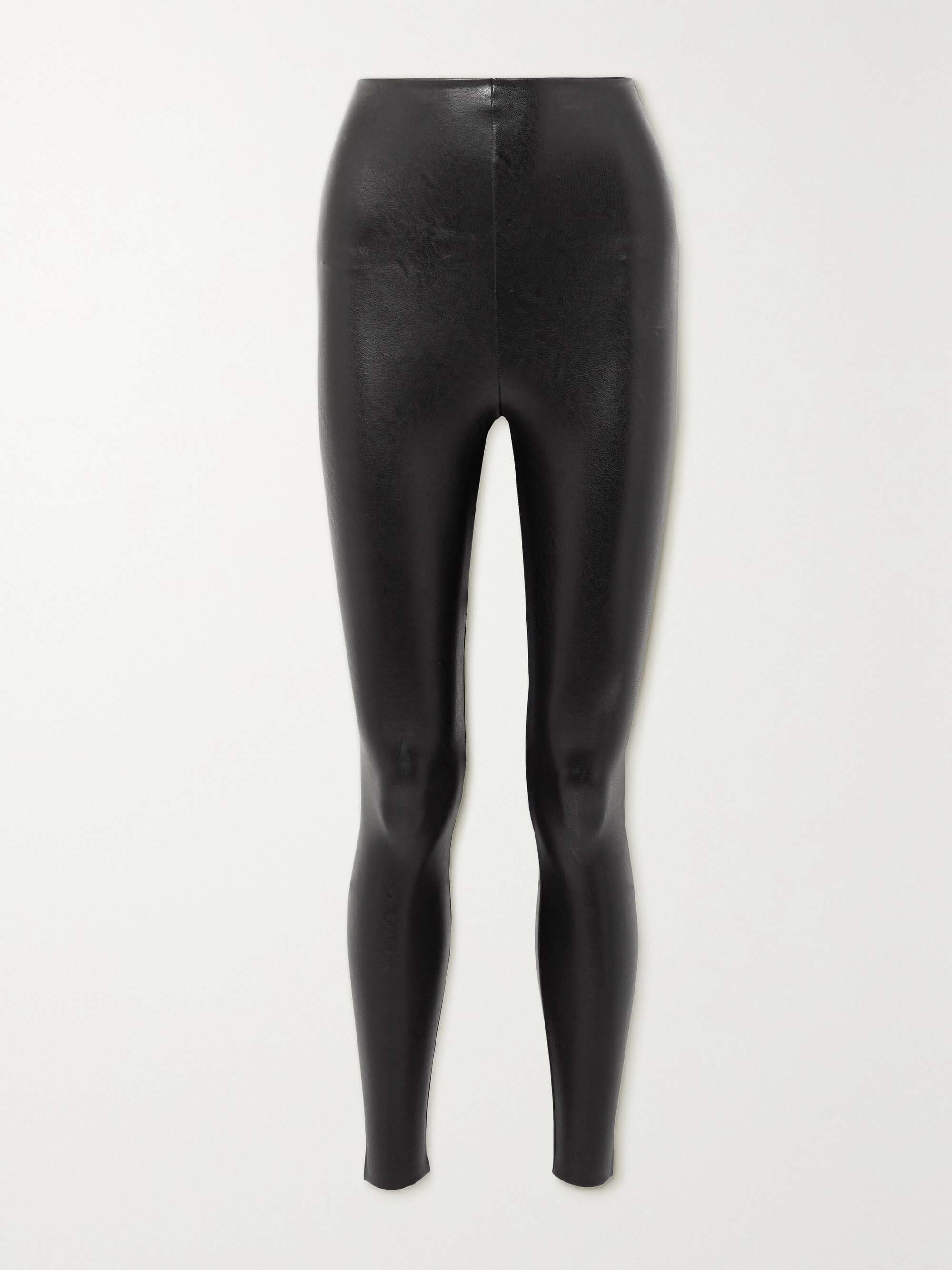 COMMANDO Faux stretch-leather leggings