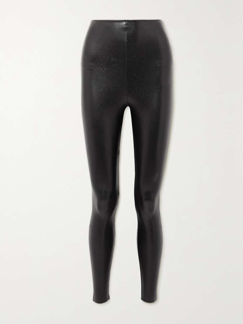Commando Faux Stretch-leather Leggings