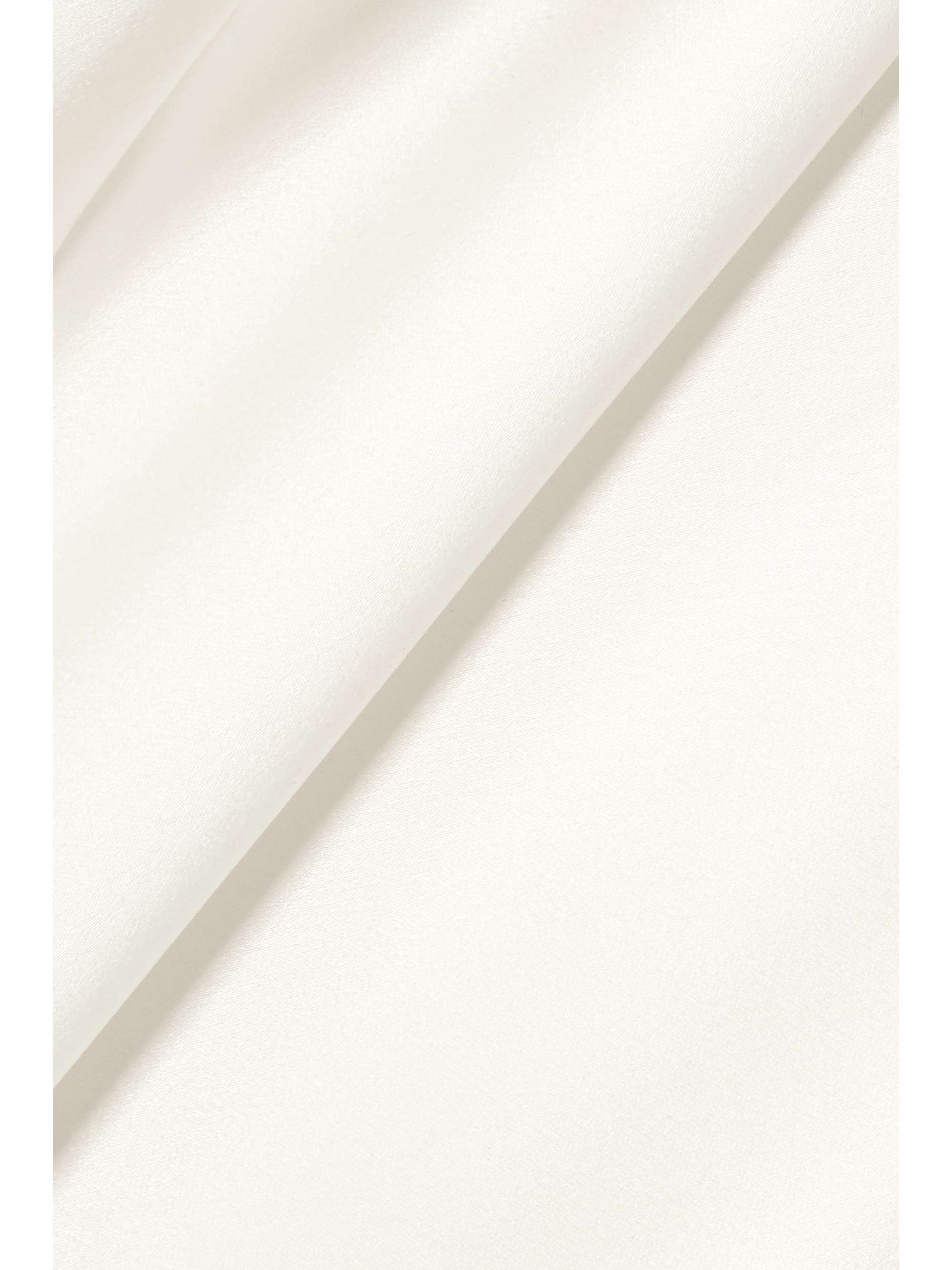 GALVAN Pandora satin halterneck midi dress