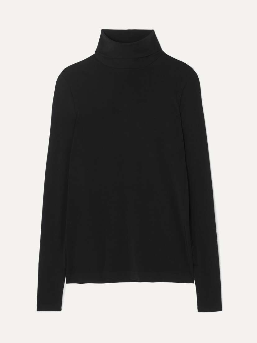 Wolford Aurora Modal-blend Jersey Turtleneck Top