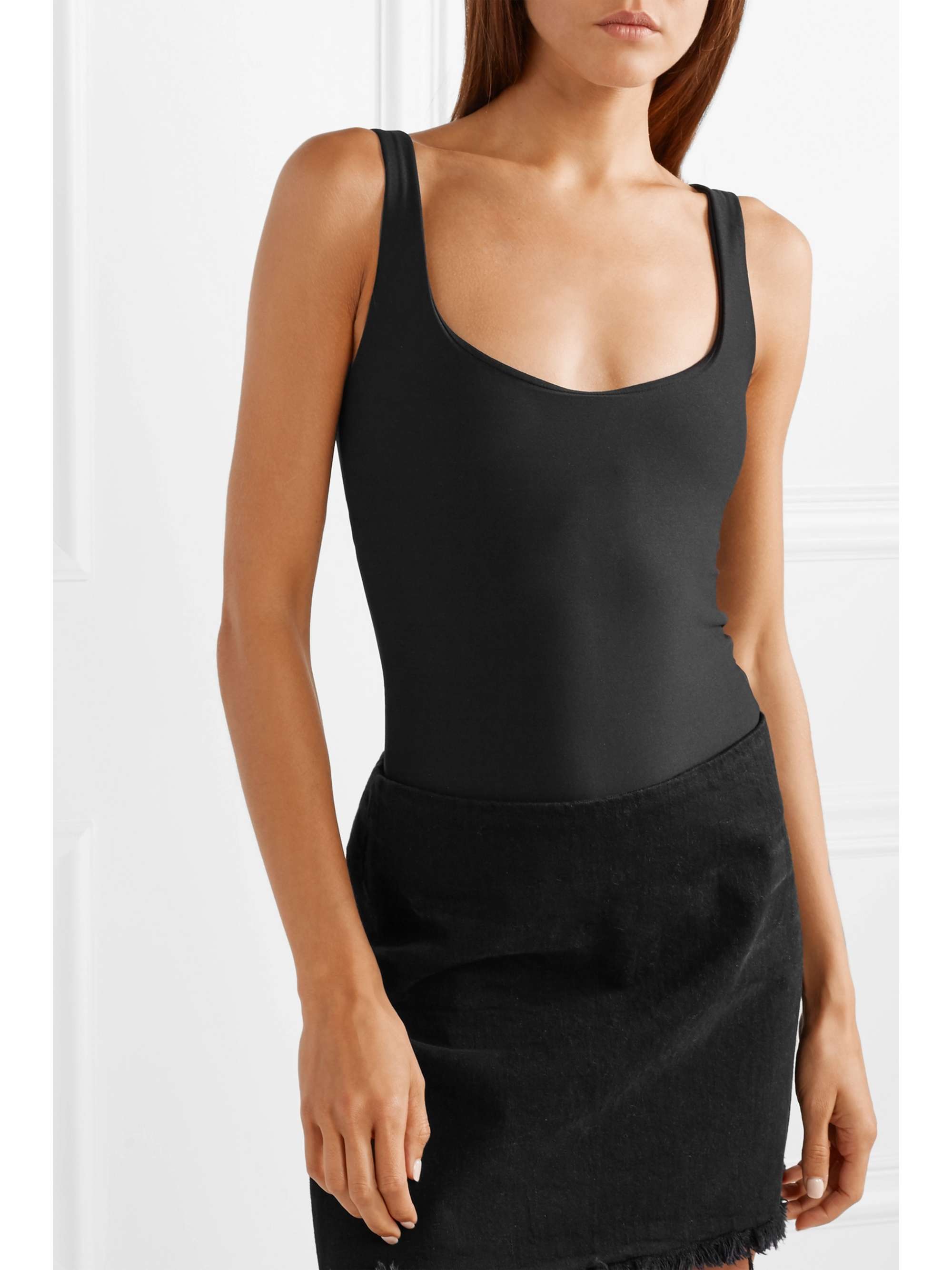 ALIX NYC Mott stretch-jersey thong bodysuit