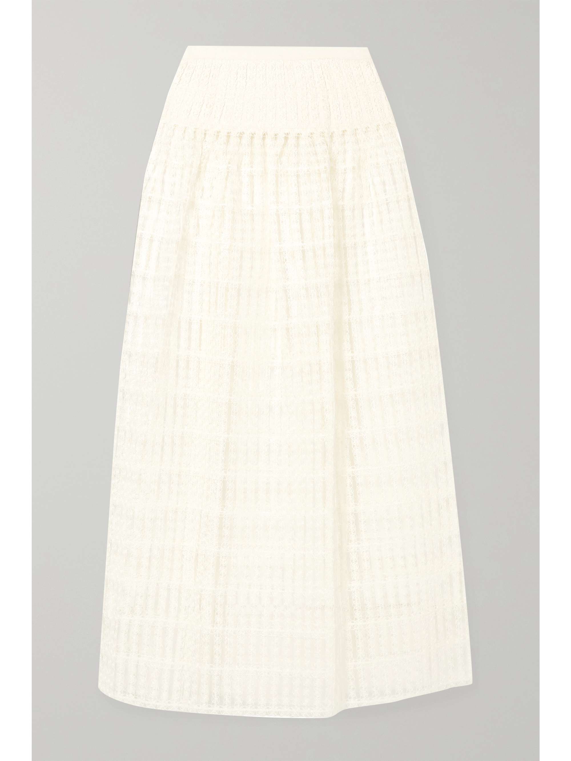 maxi skirt ivory