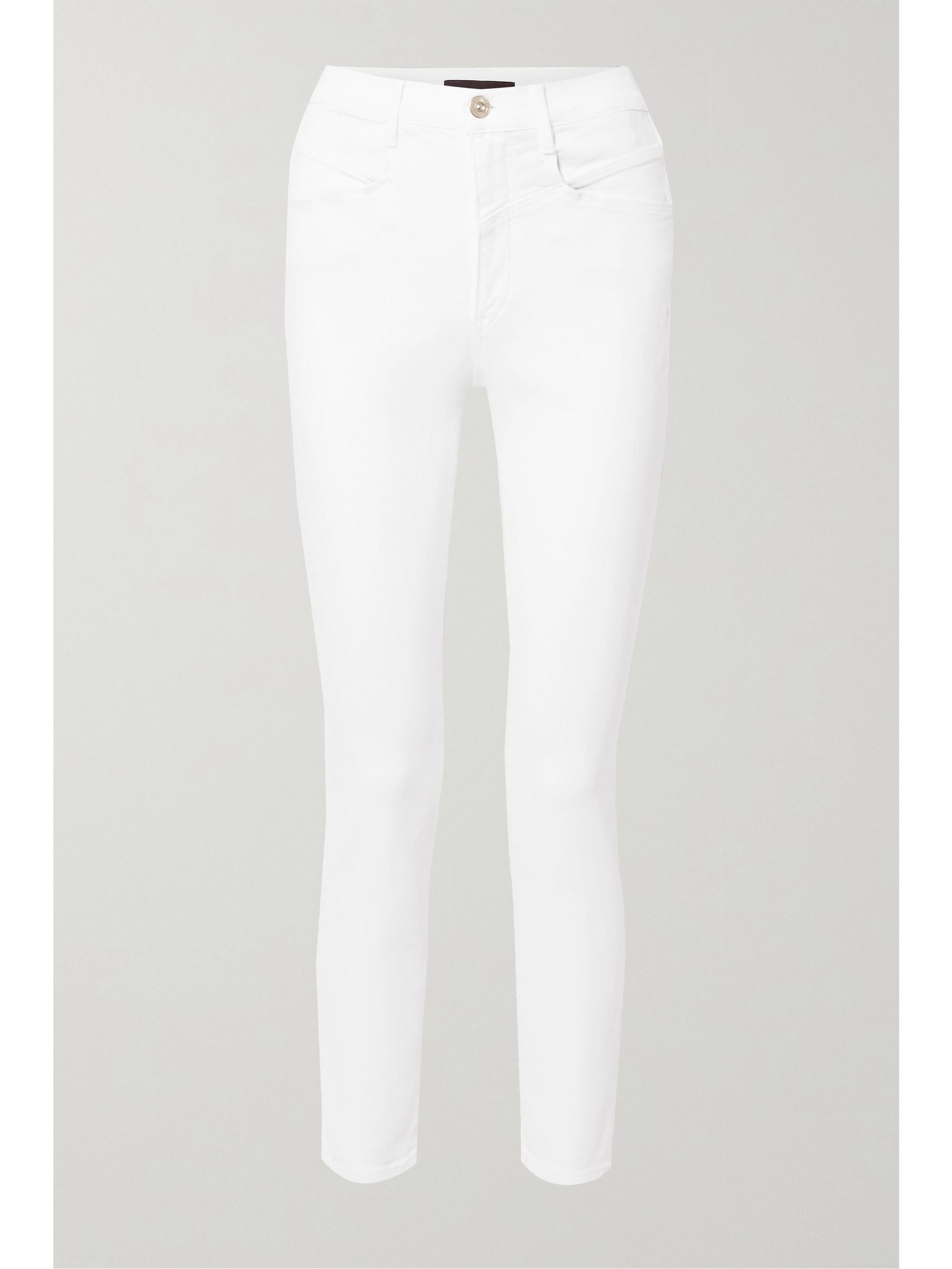 white shade jeans
