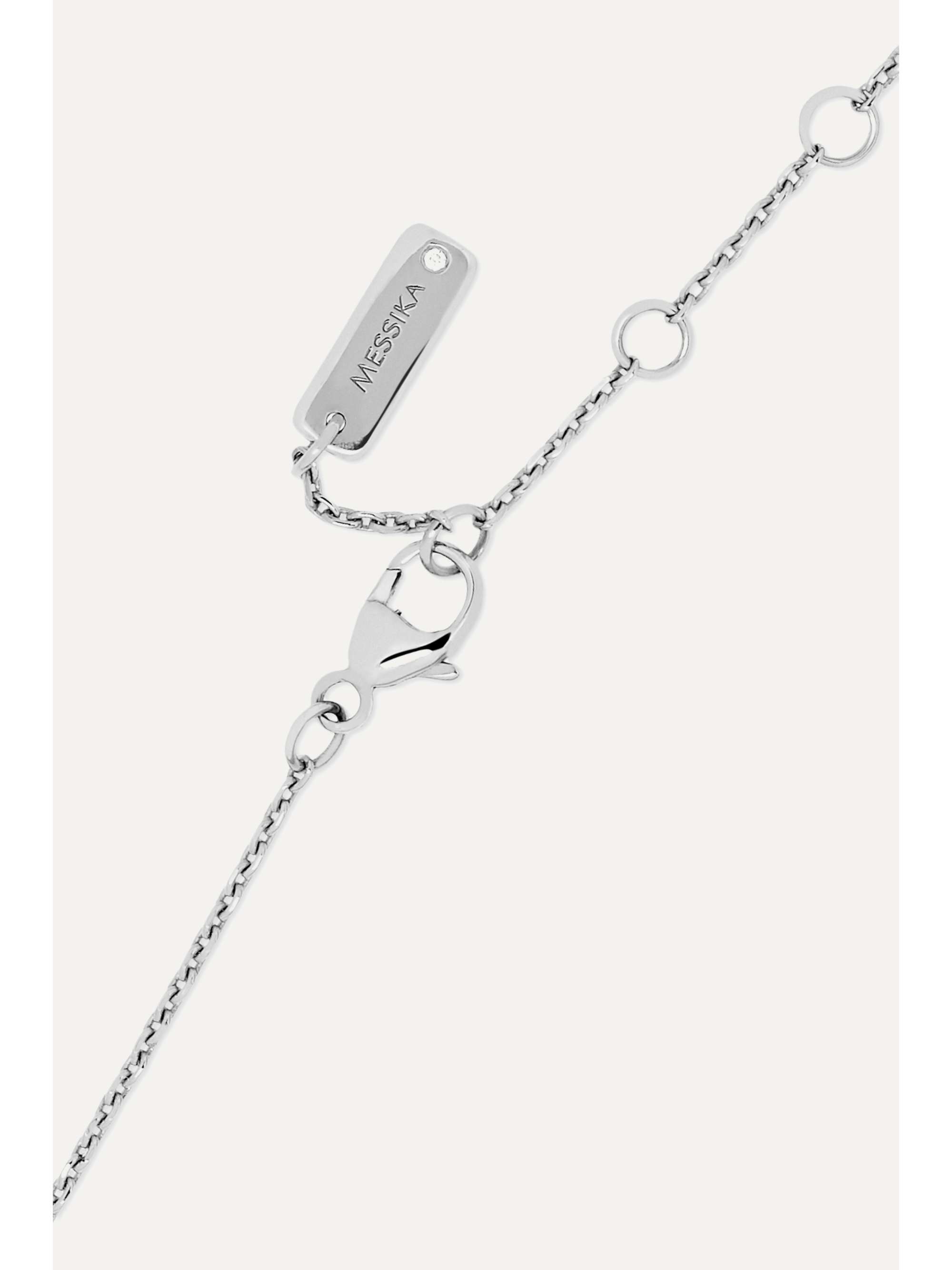 MESSIKA Baby Move 18-karat white gold diamond bracelet