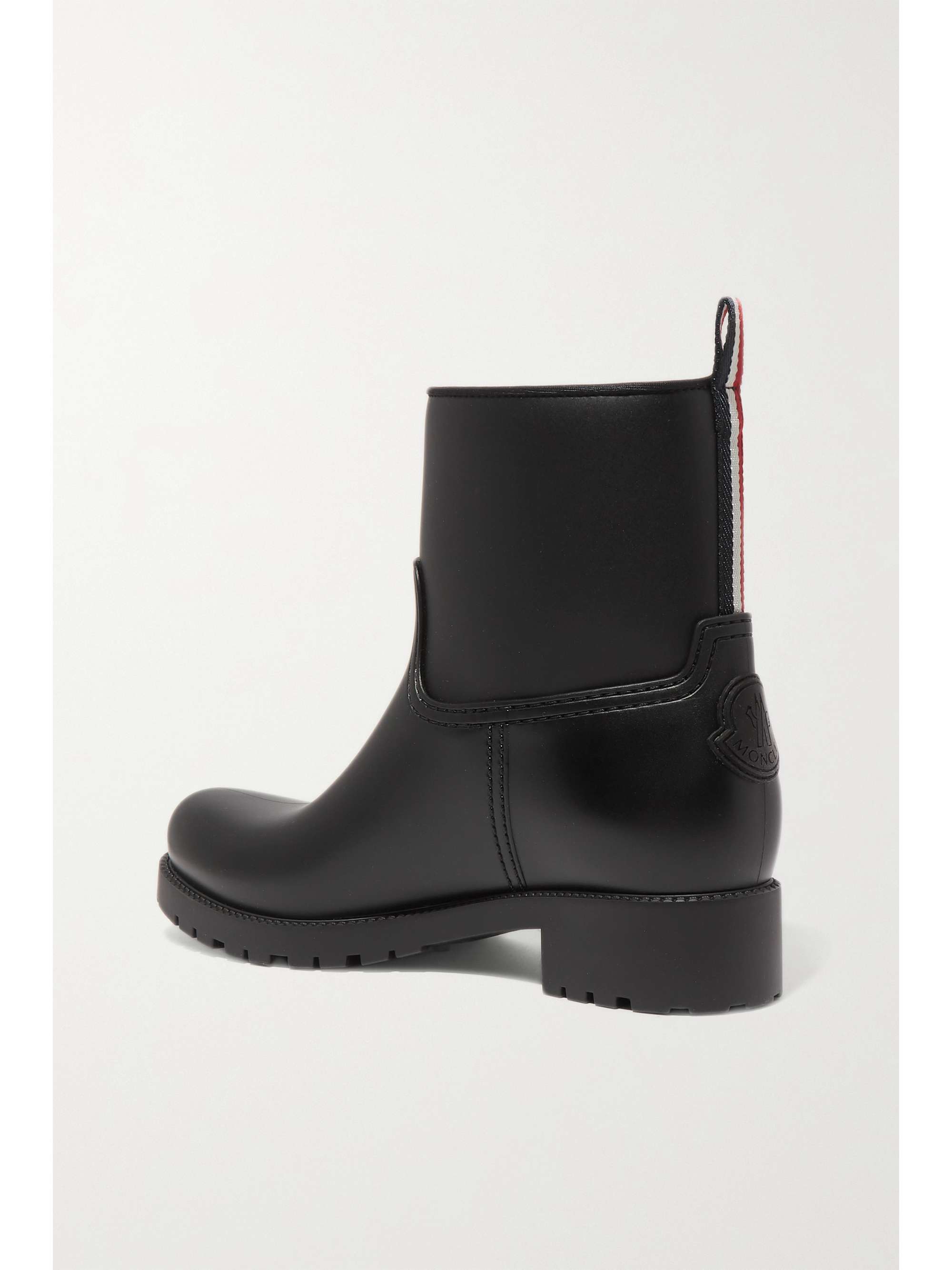 MONCLER Ginette 罗缎边饰橡胶雨靴