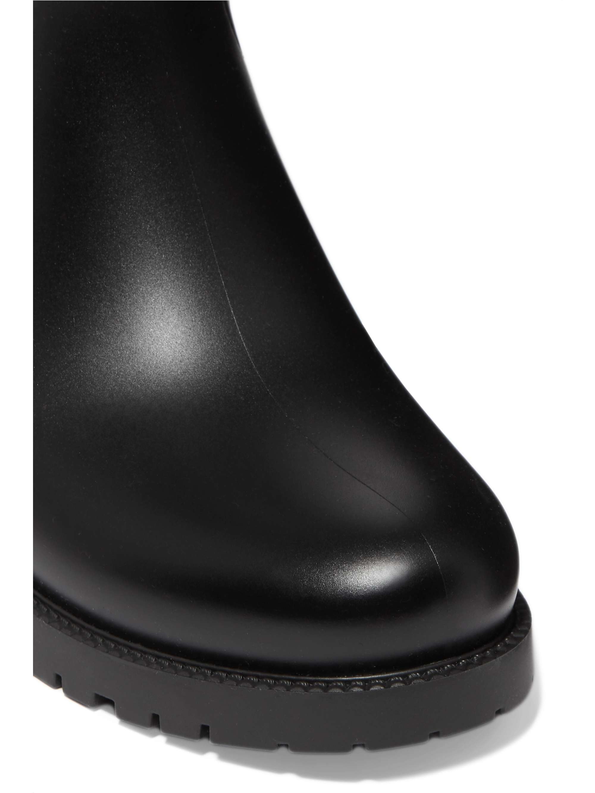 MONCLER Ginette 罗缎边饰橡胶雨靴