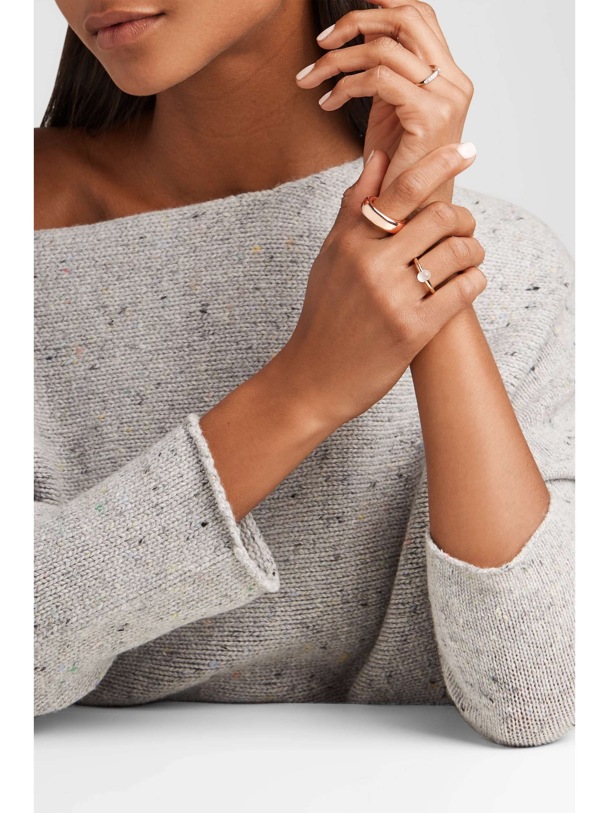 POMELLATO Iconica 18-karat rose gold ring