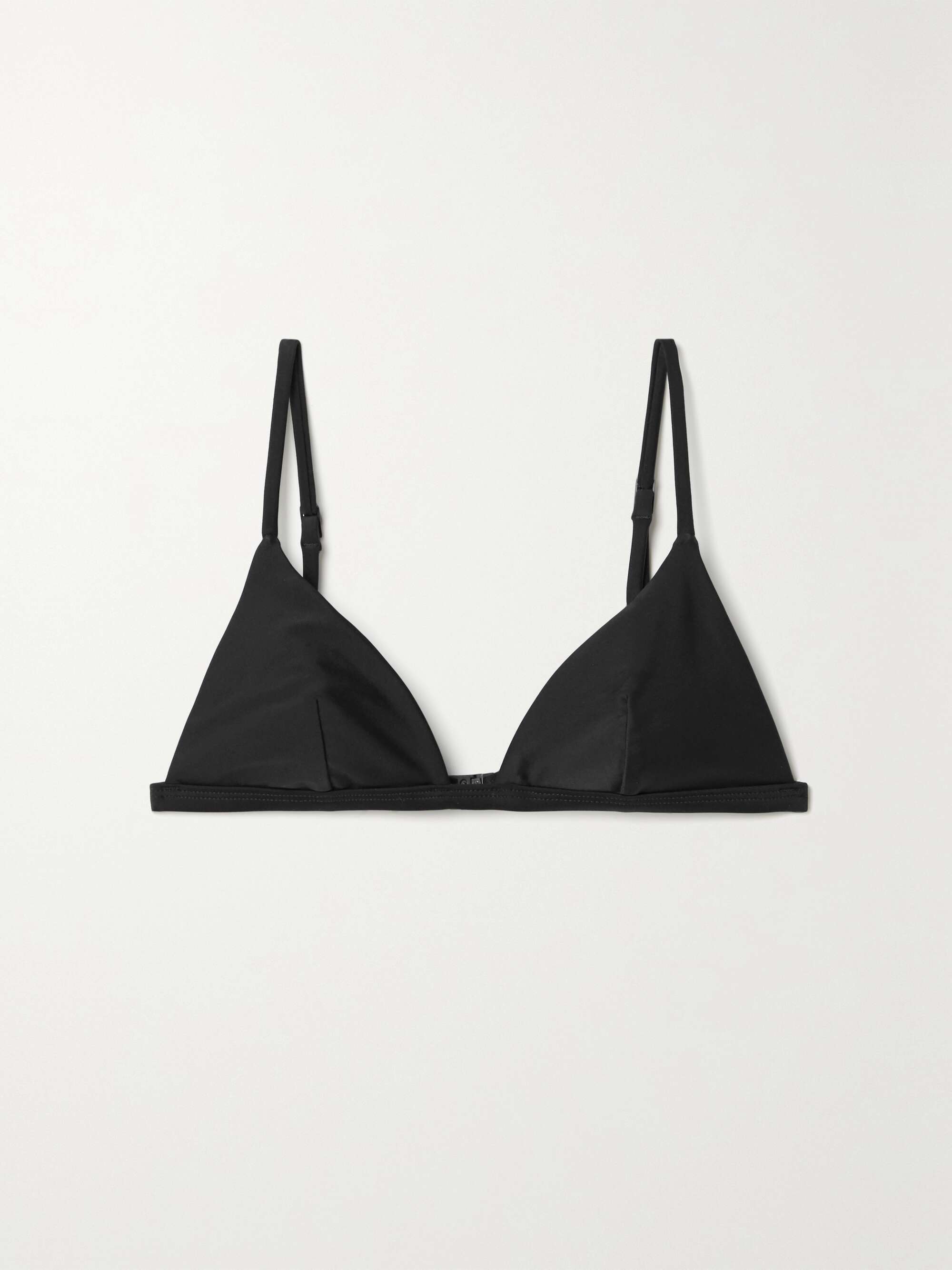 Myla Triangle Bikini Top Black