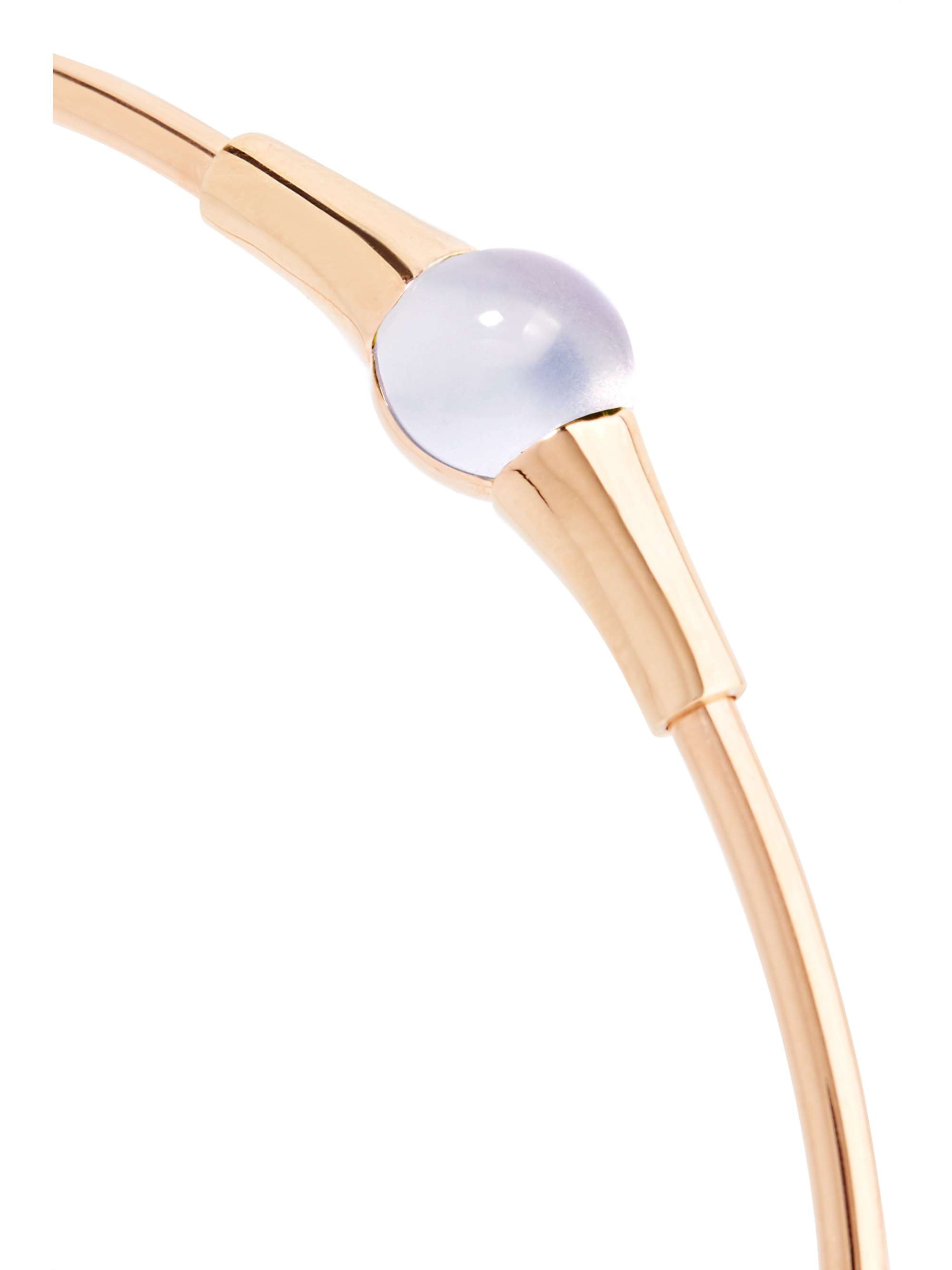POMELLATO M'ama non M'ama 18-karat rose gold moonstone bracelet
