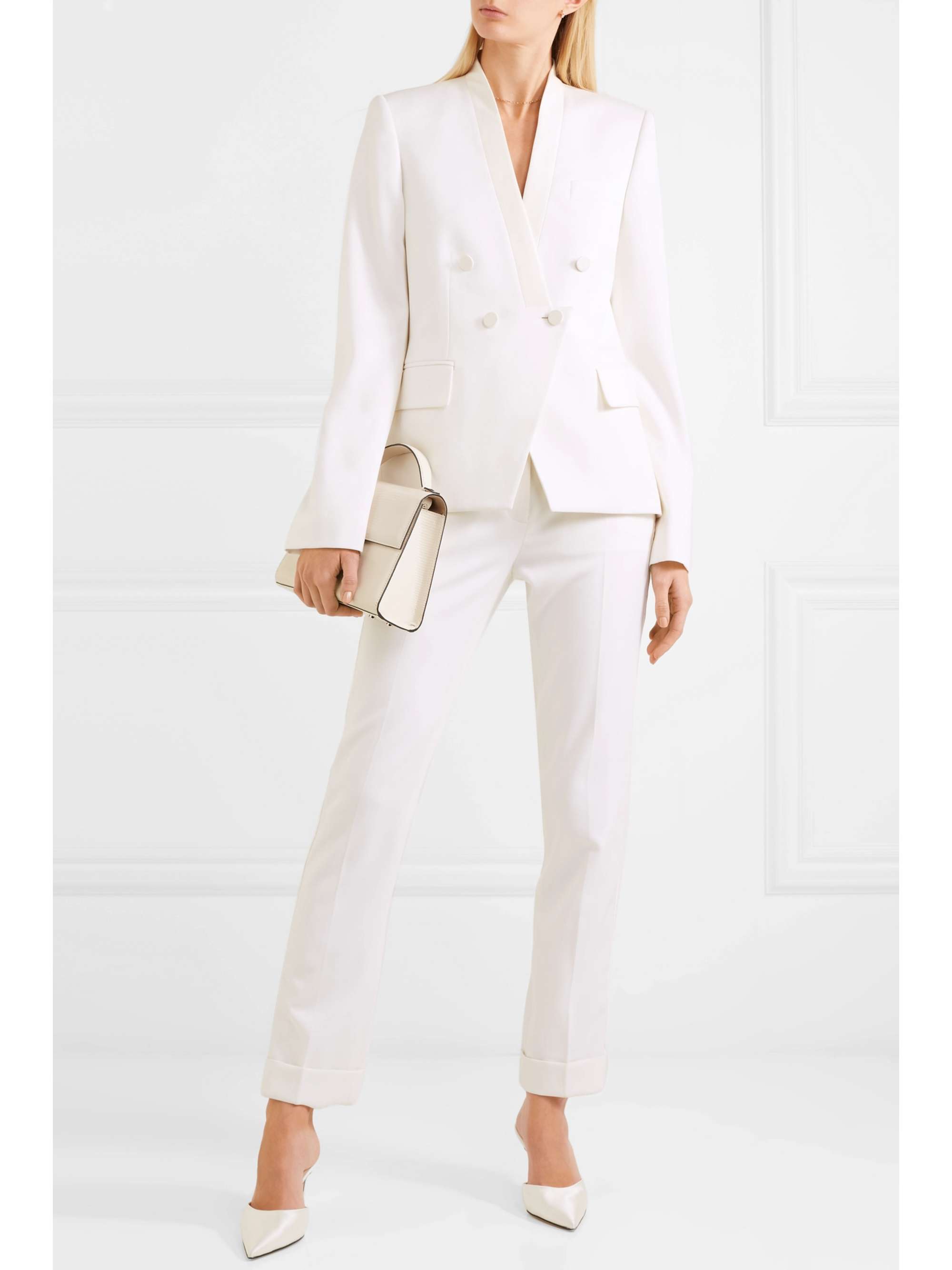 stella mccartney white blazer