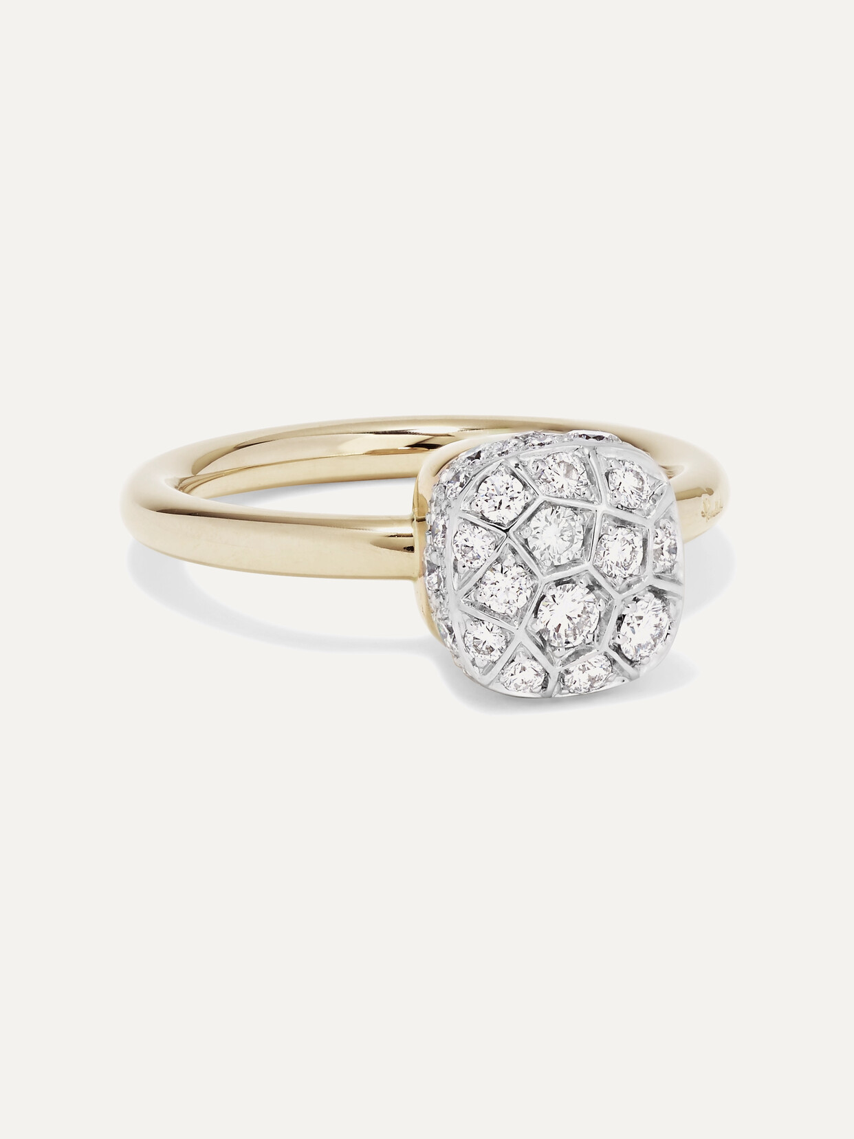 Pomellato Nudo 18-karat Rose And White Gold Diamond Ring