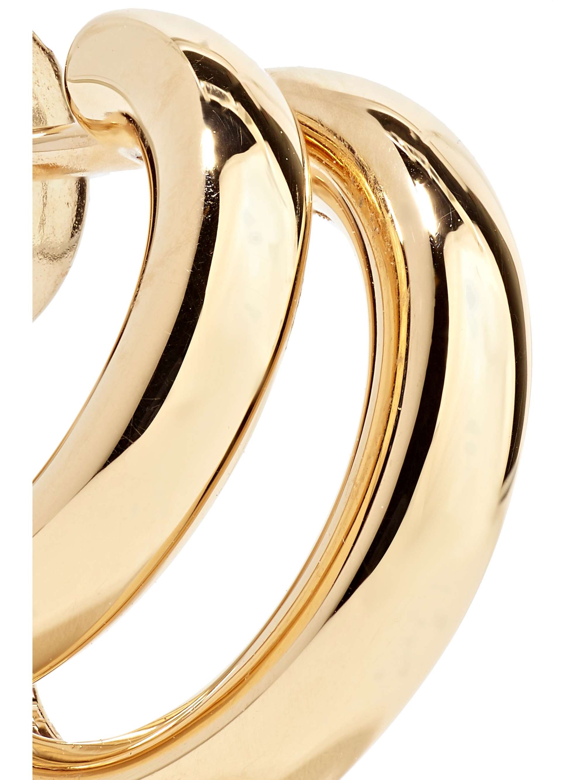 POMELLATO 18-karat rose gold hoop earrings