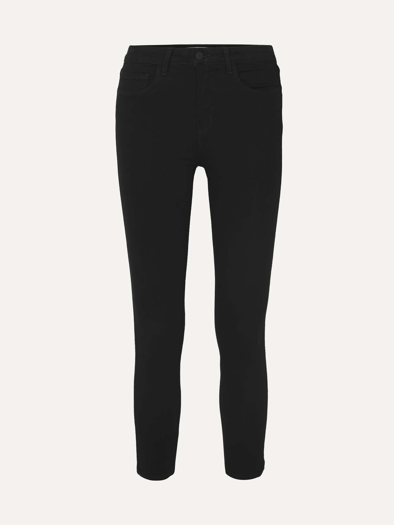 L'AGENCE Margot cropped highrise skinny jeans NETAPORTER