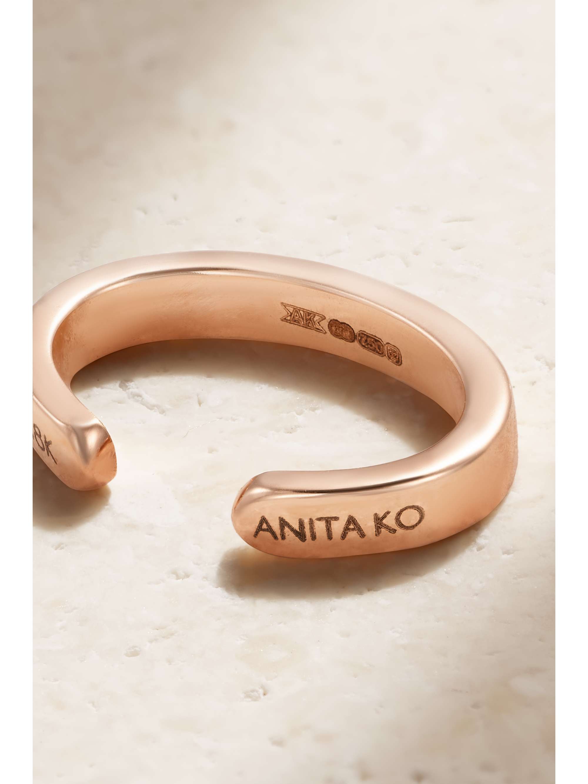 ANITA KO 18-karat rose gold ear cuff