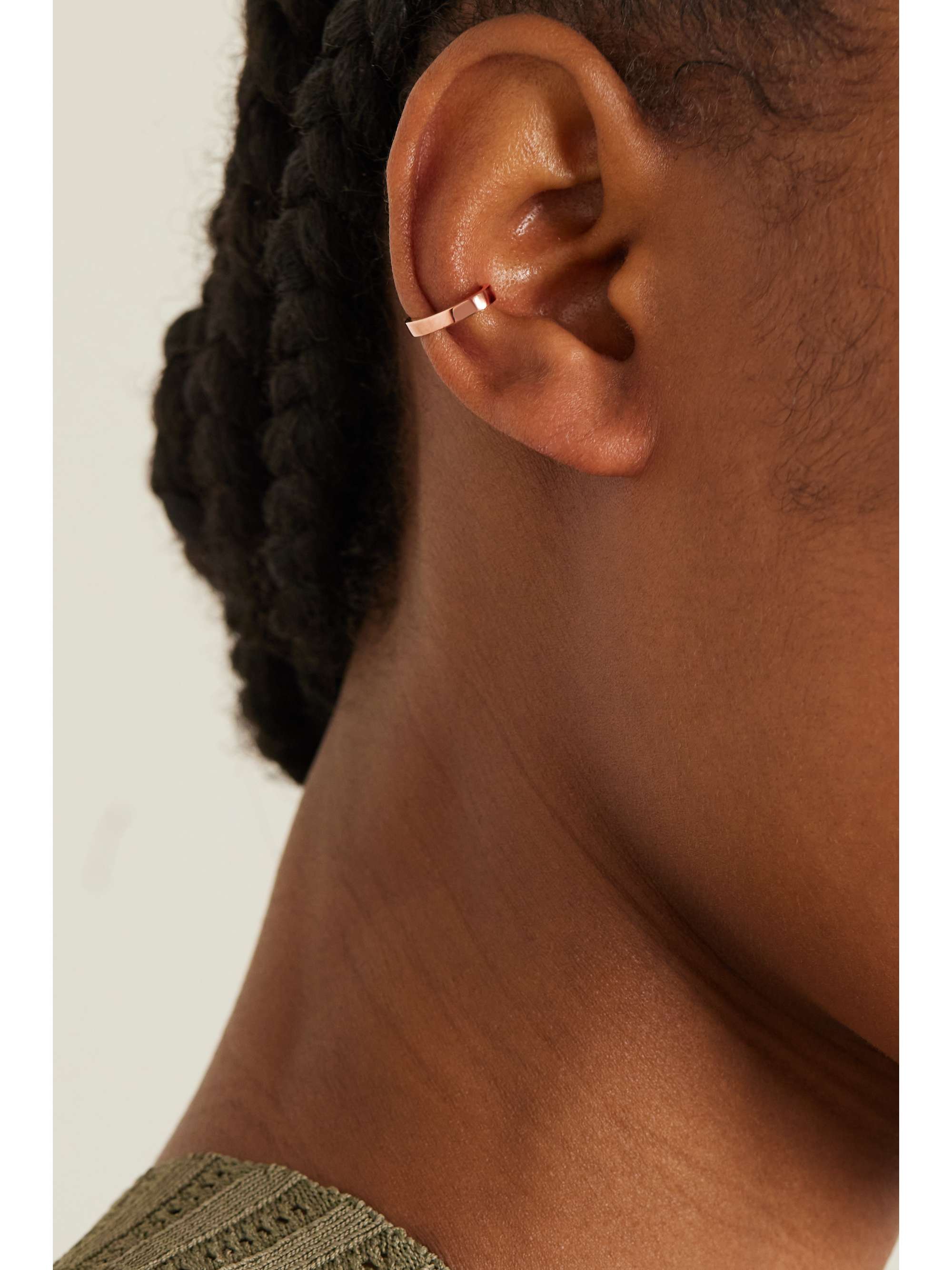 ANITA KO 18-karat rose gold ear cuff