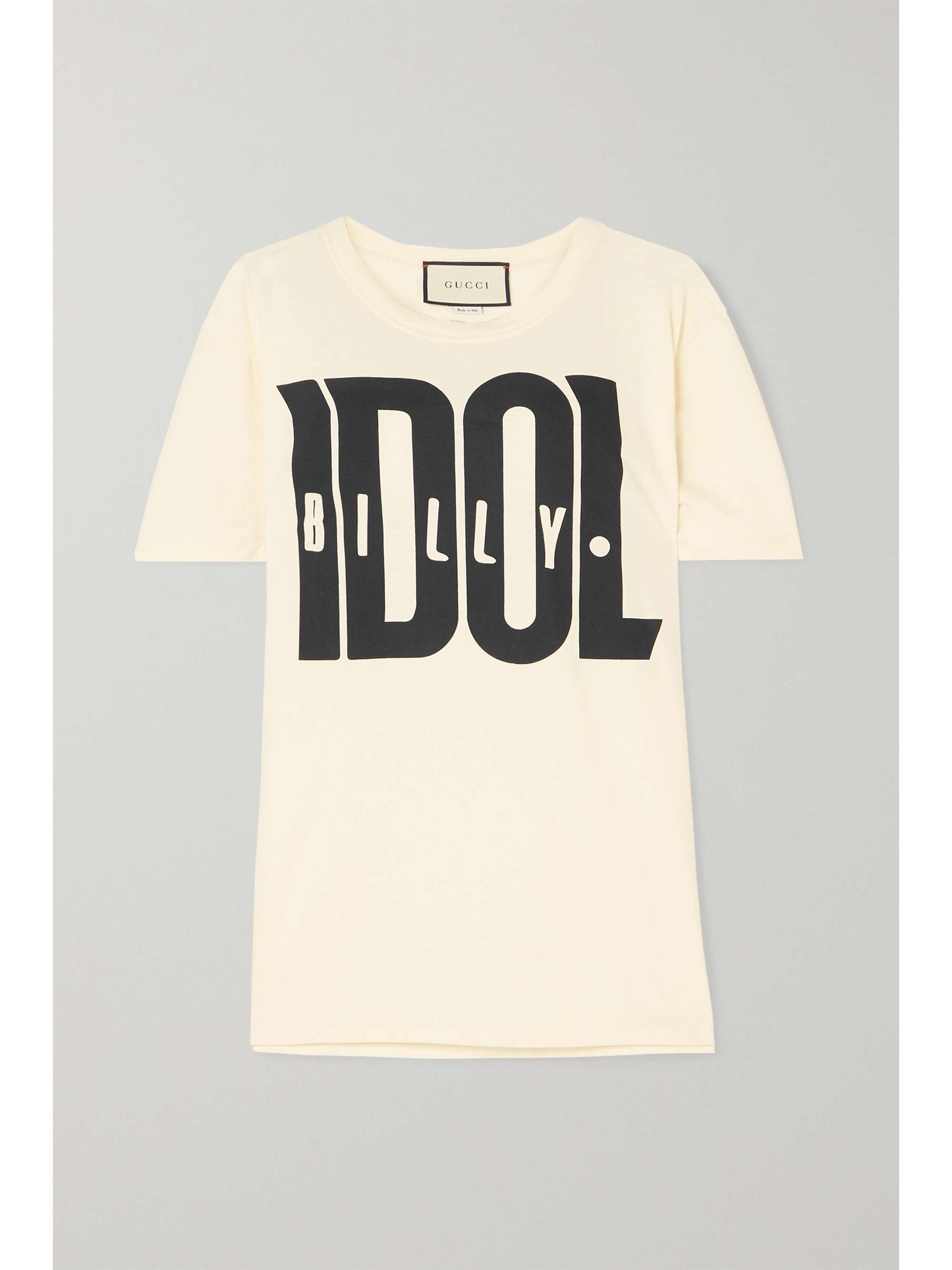 Billy Idol printed cotton-jersey 
