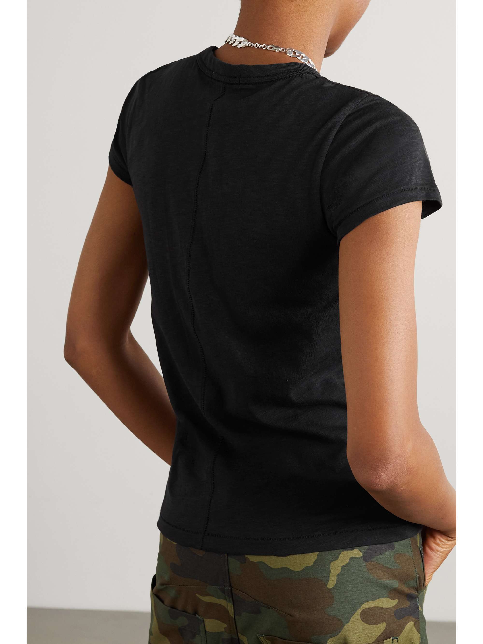 RAG & BONE The Tee slub Pima cotton-jersey T-shirt