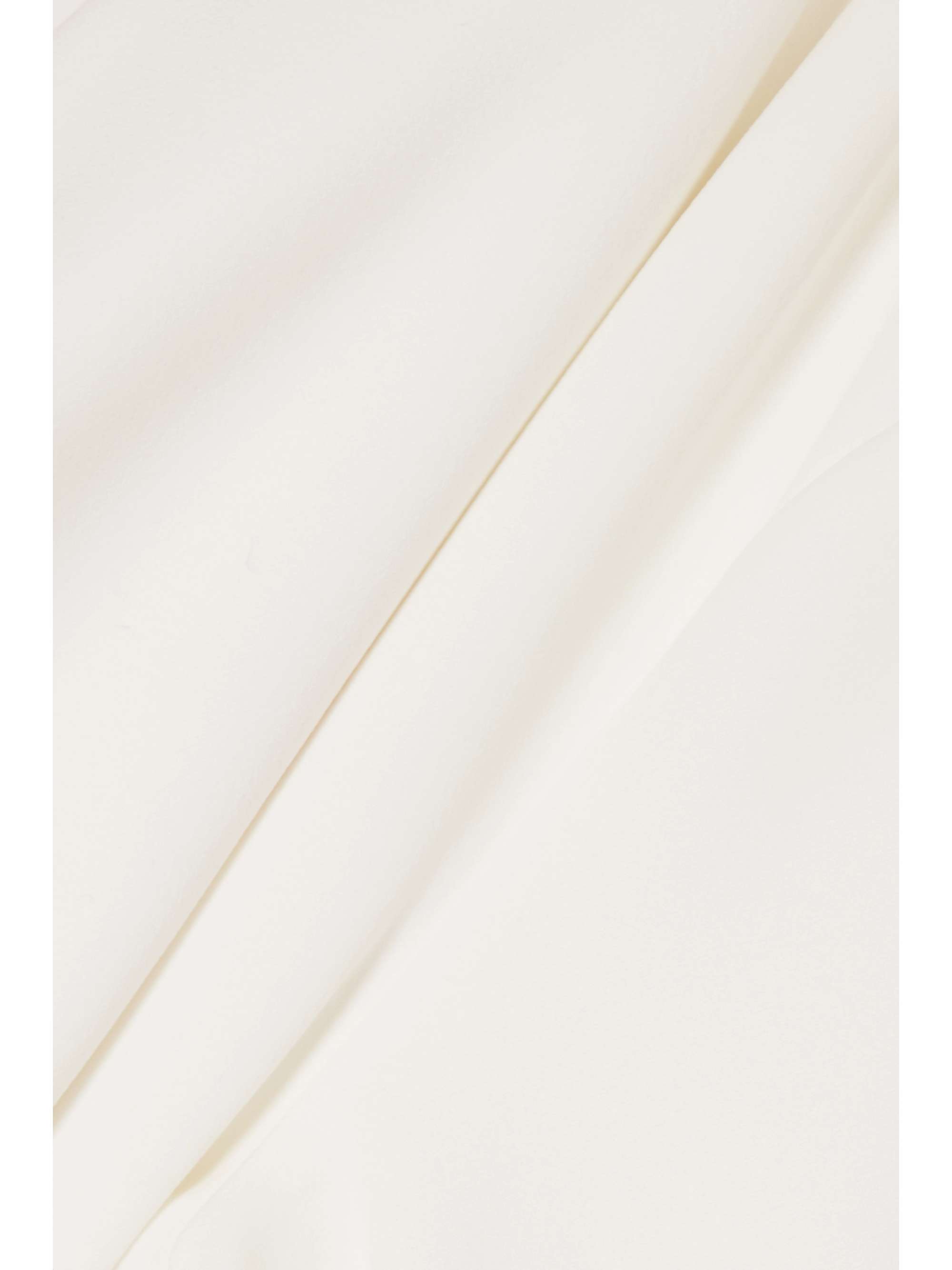 SOLACE LONDON Nadia one-shoulder stretch-crepe gown