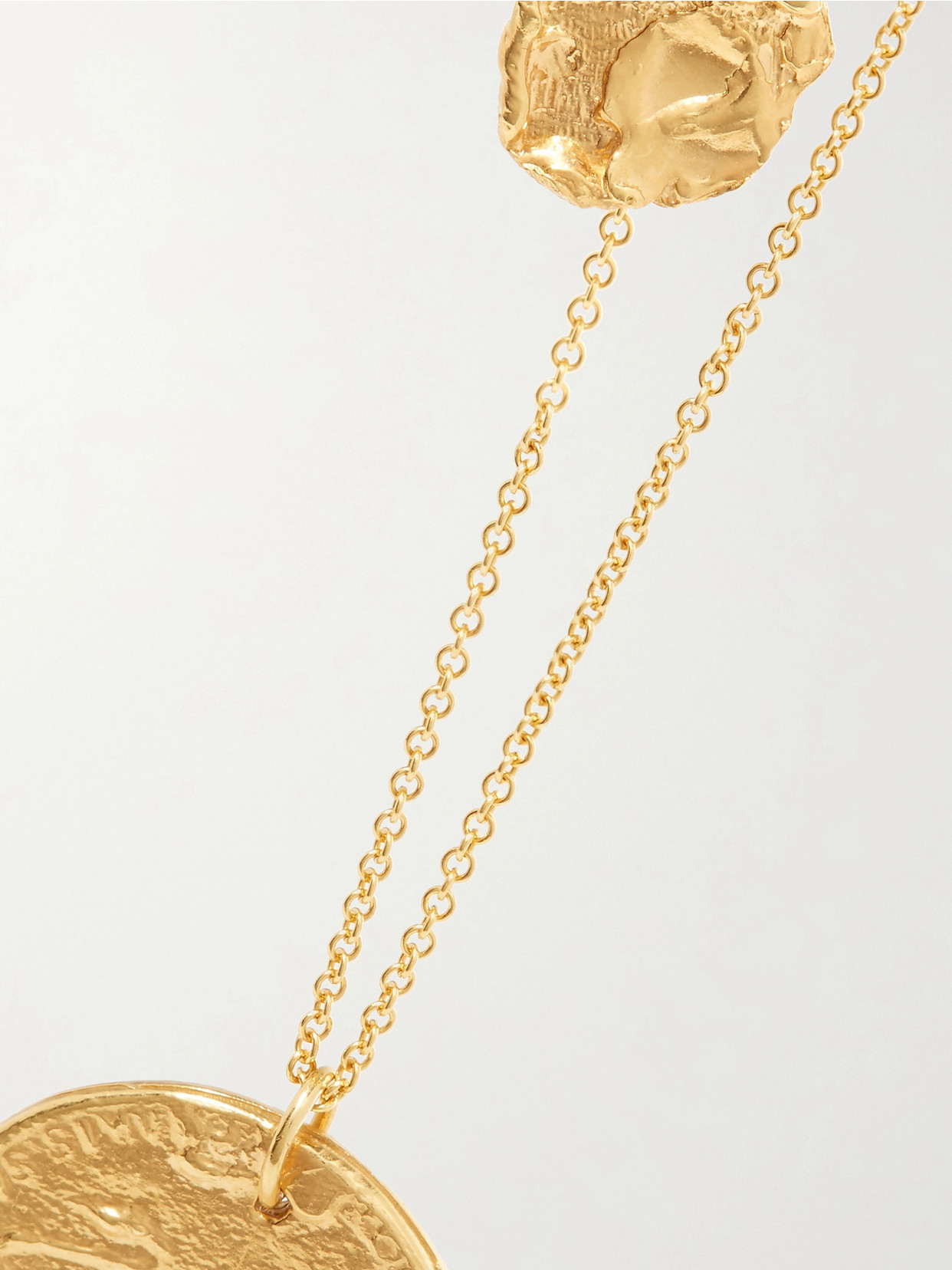 Shop Alighieri + Net Sustain Summer Night Gold-plated Necklace