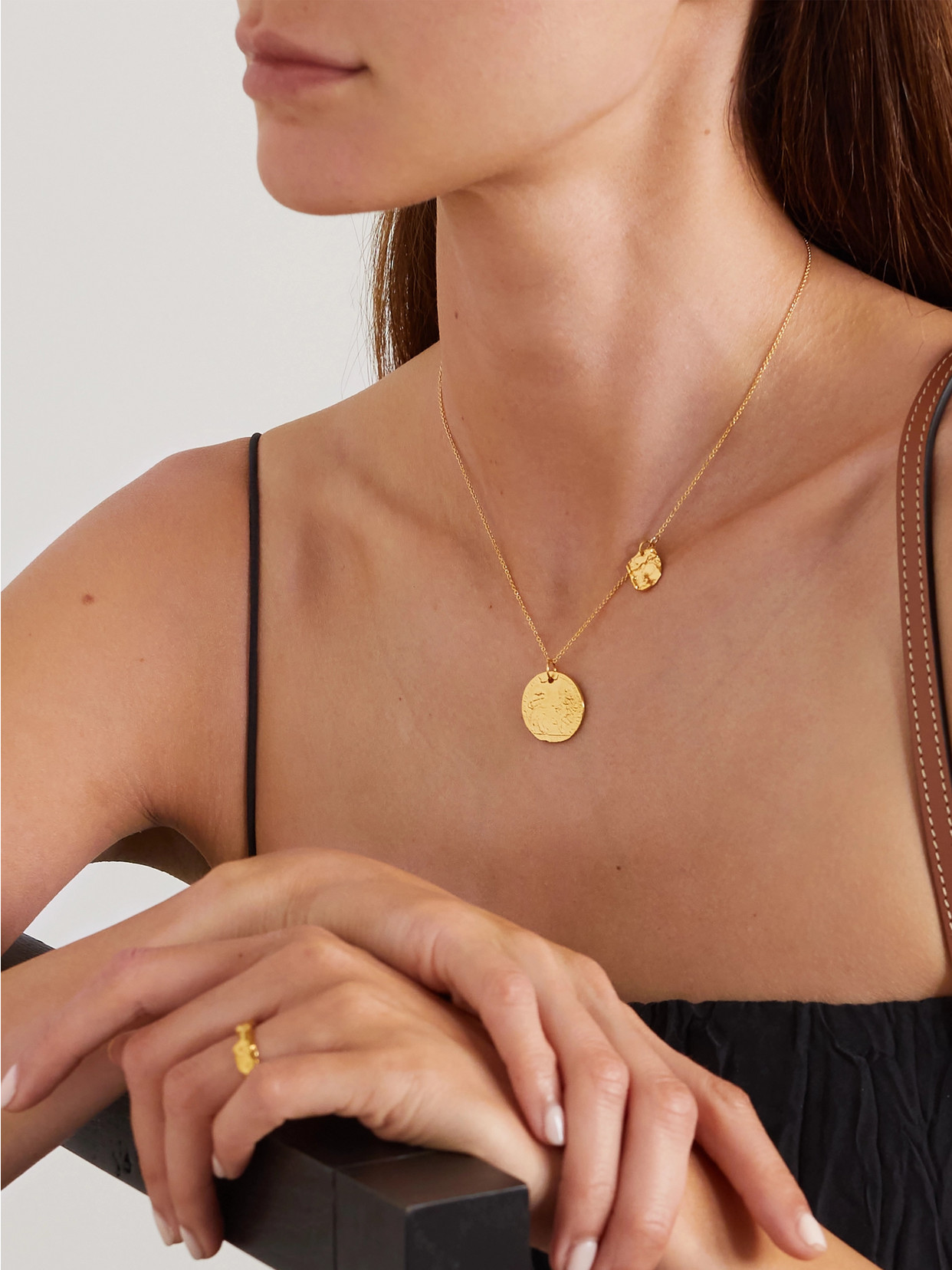 Shop Alighieri + Net Sustain Summer Night Gold-plated Necklace