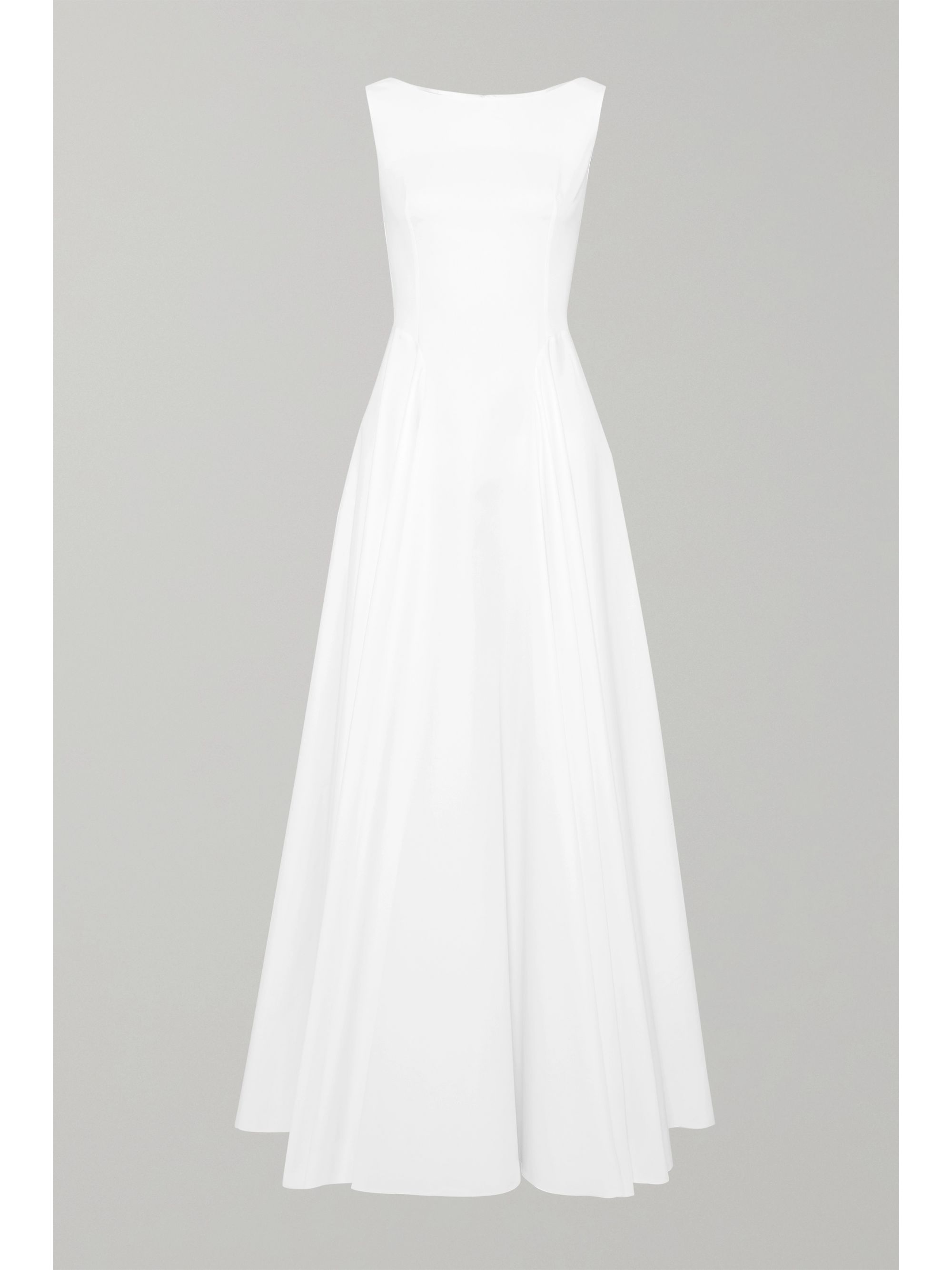 white long dress