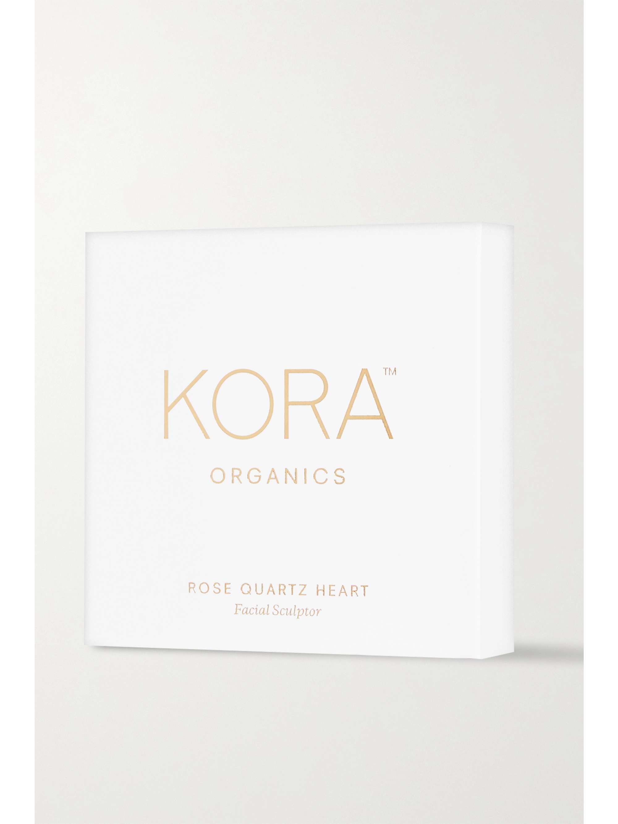 KORA ORGANICS Rose Quartz Heart Facial Sculptor