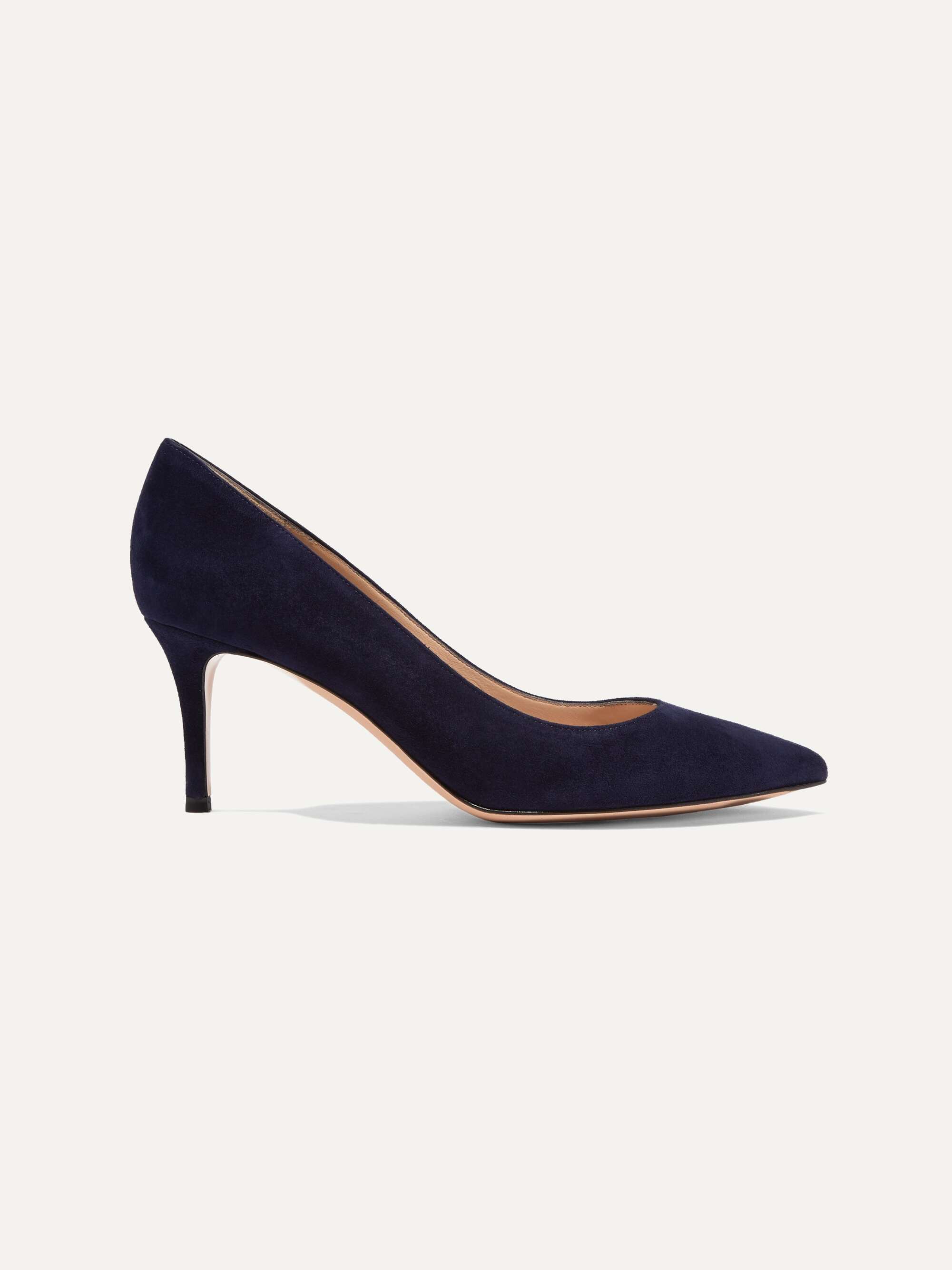 Navy 70 suede pumps | GIANVITO ROSSI 