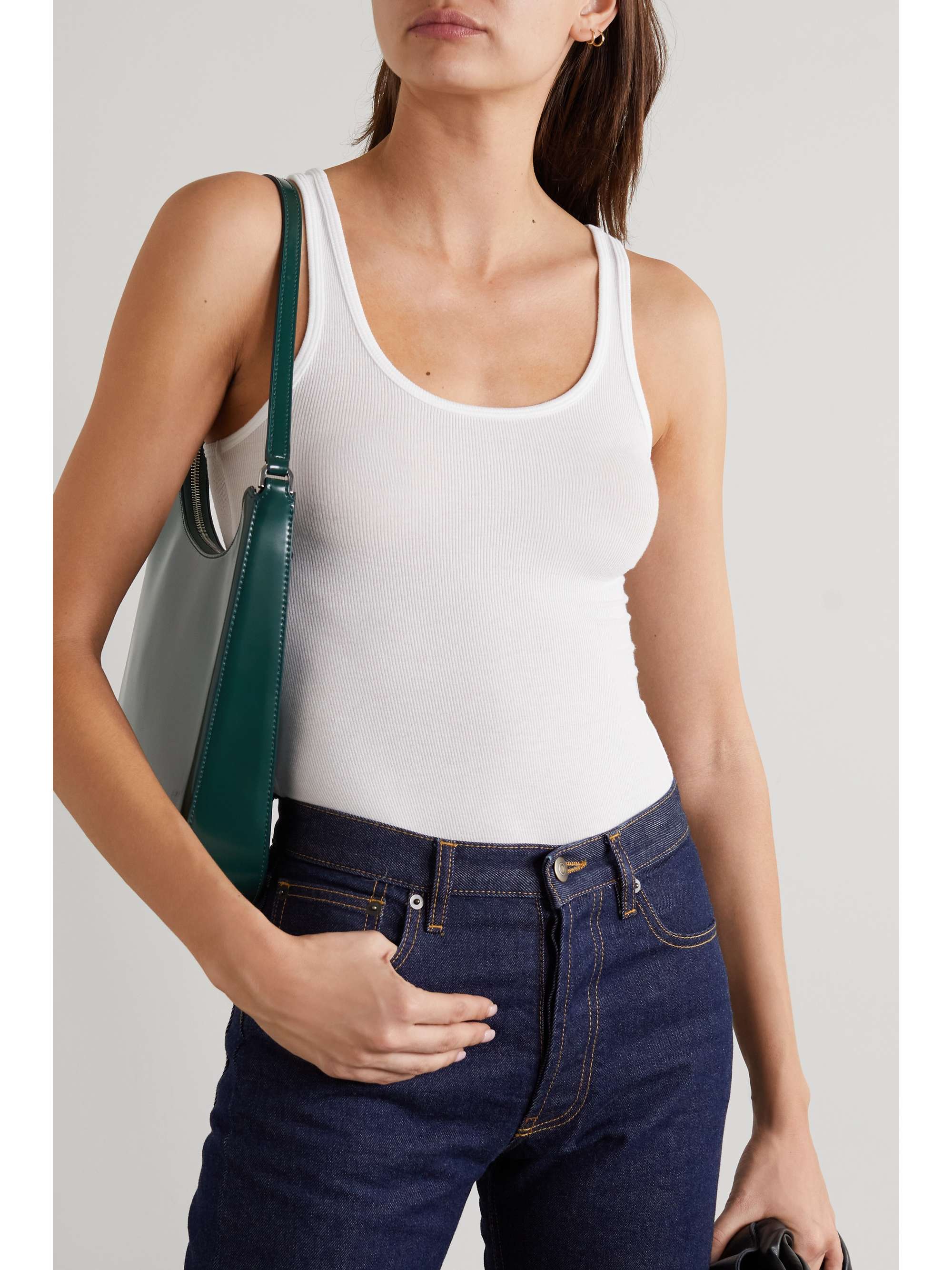 ATM ANTHONY THOMAS MELILLO Ribbed stretch-Micro Modal tank