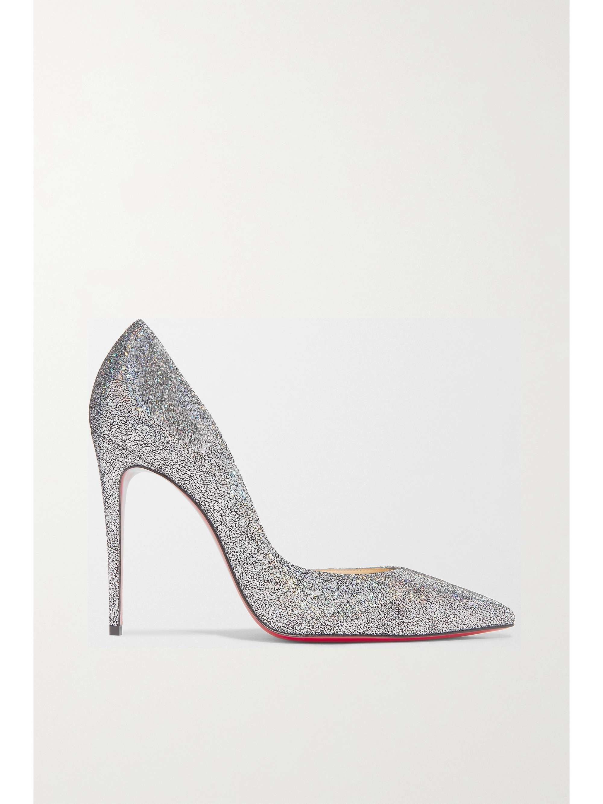 christian louboutin metallic shoes