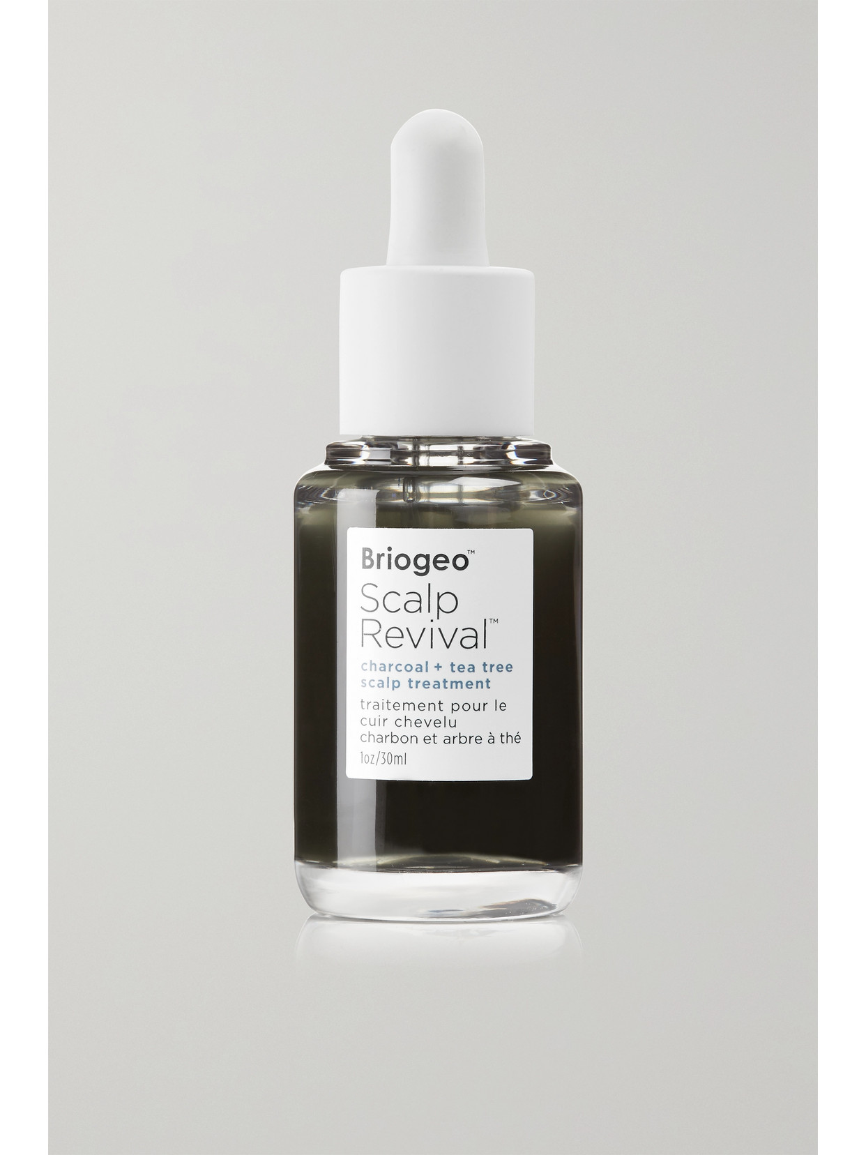 BRIOGEO SCALP REVIVAL CHARCOAL + TEA TREE SCALP TREATMENT, 30ML