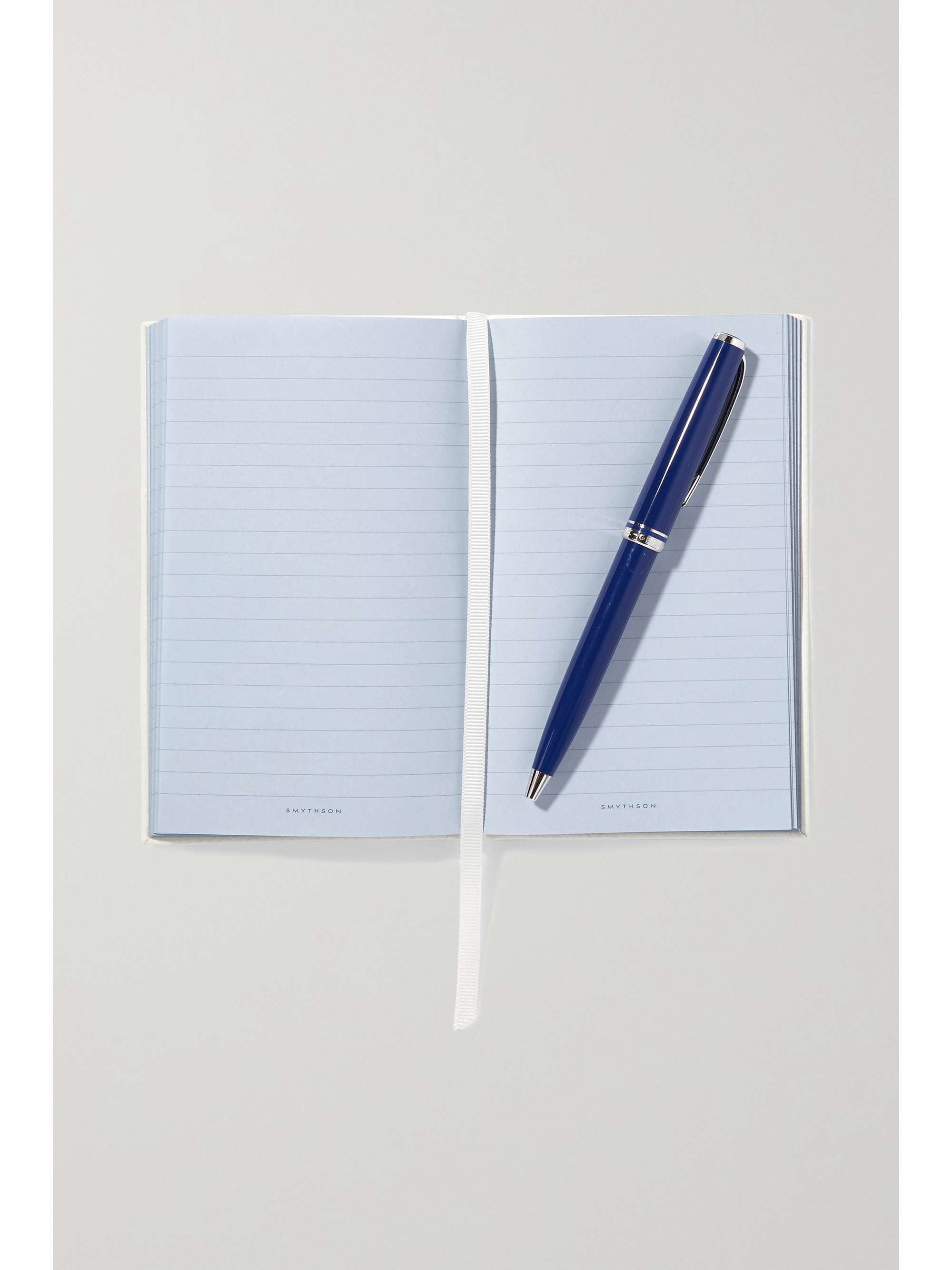 SMYTHSON Panama Bride To Be textured-leather notebook
