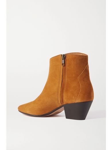 isabel marant dacken suede ankle boots