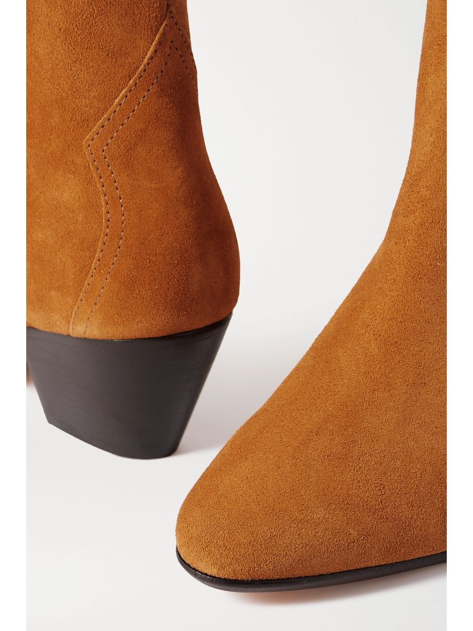 isabel marant dacken suede ankle boots