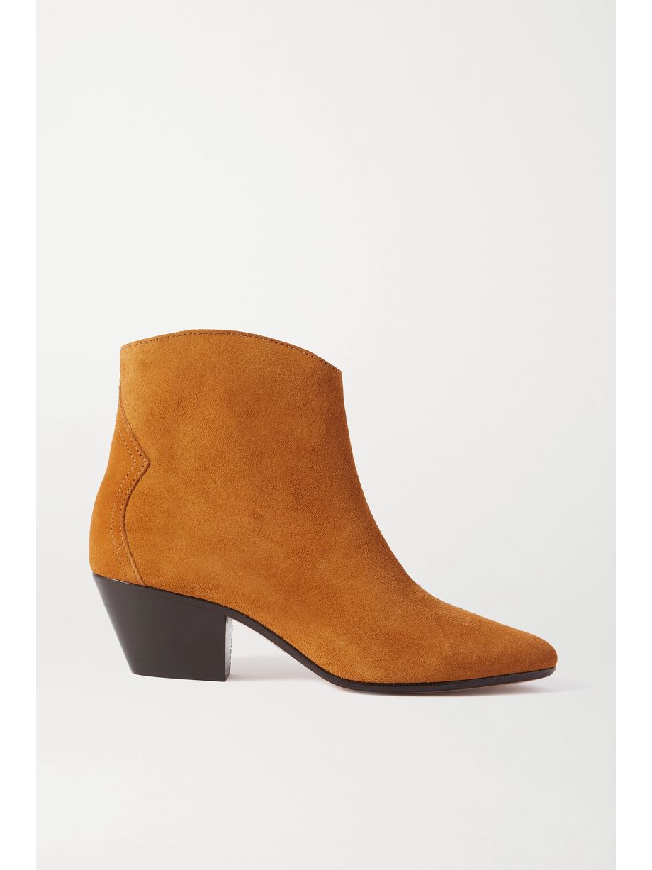isabel marant dacken suede ankle boots