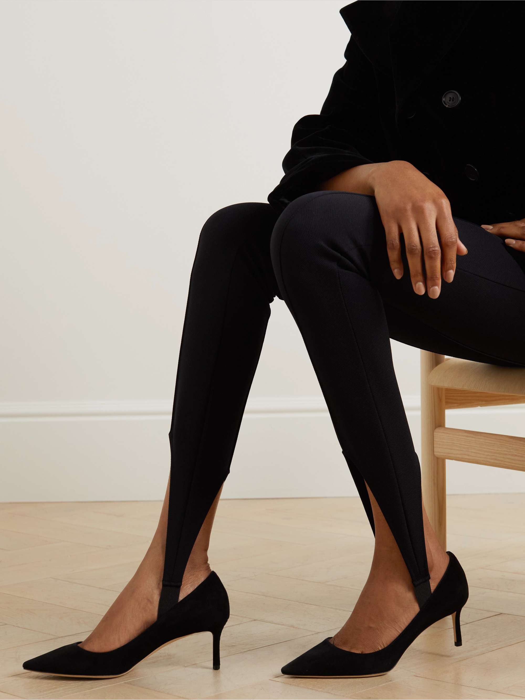 Romy 60 suede pumps