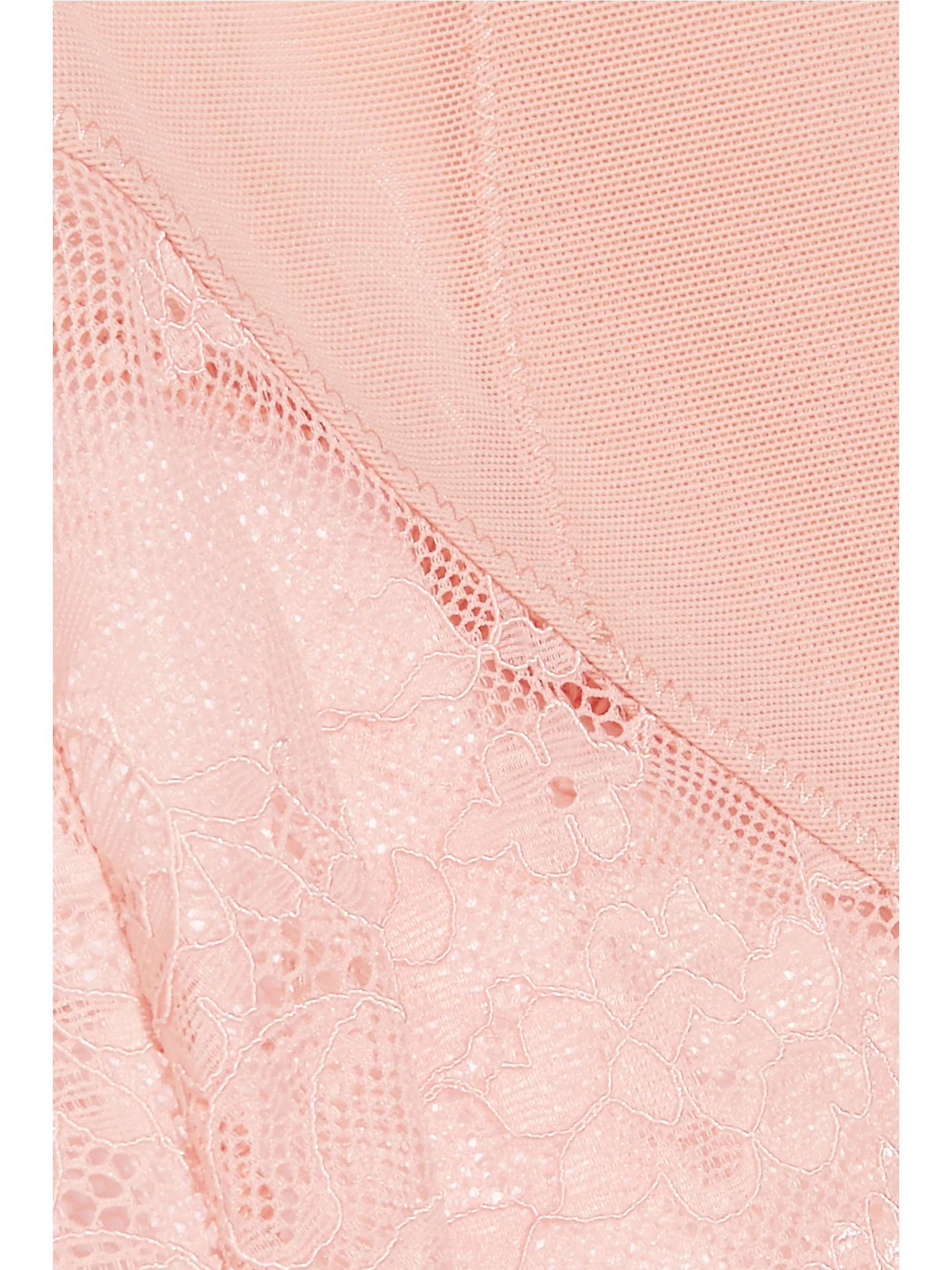 SPANX Spotlight stretch-tulle and lace high-rise briefs