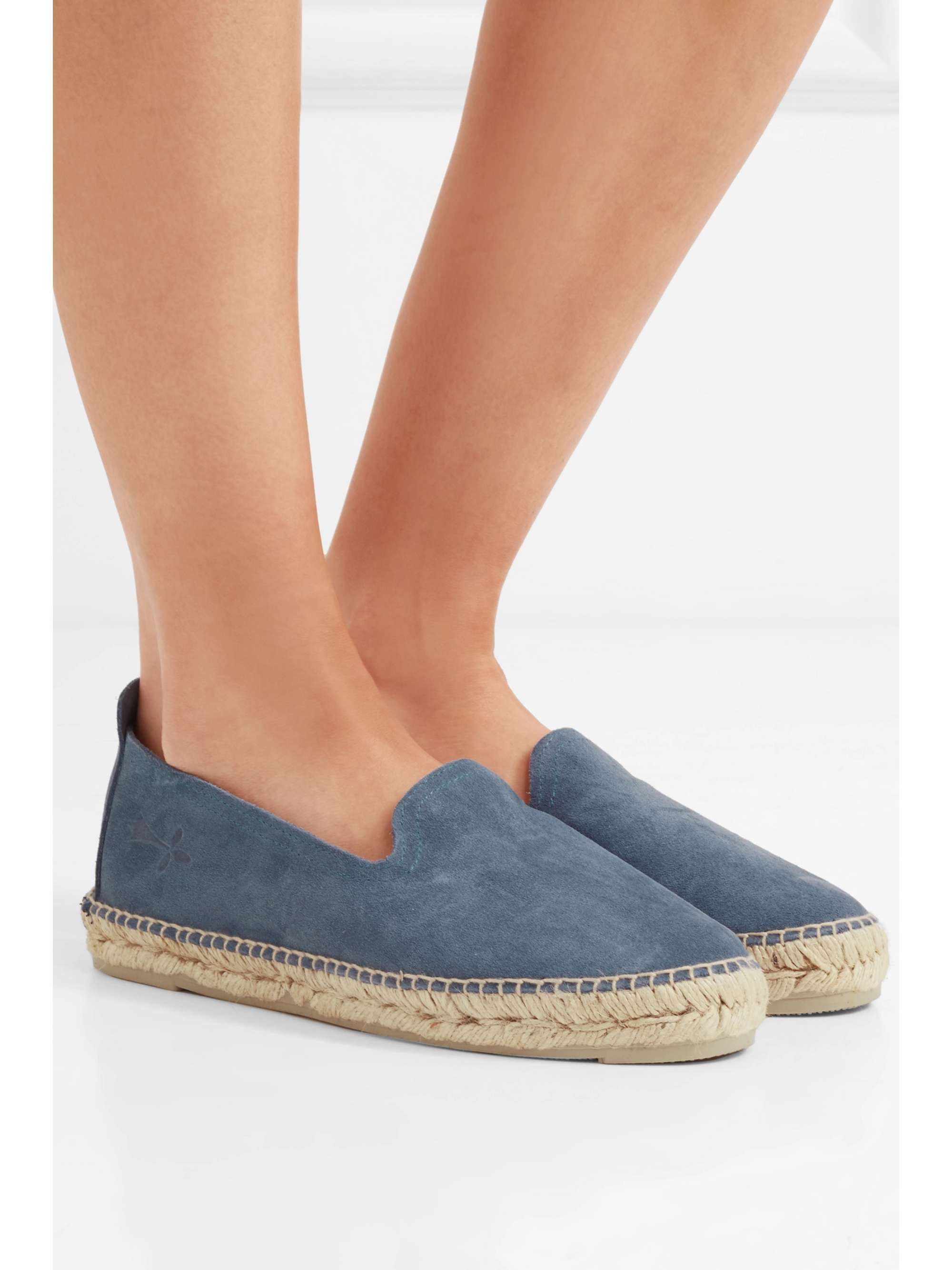 MANEBI Hamptons suede espadrilles