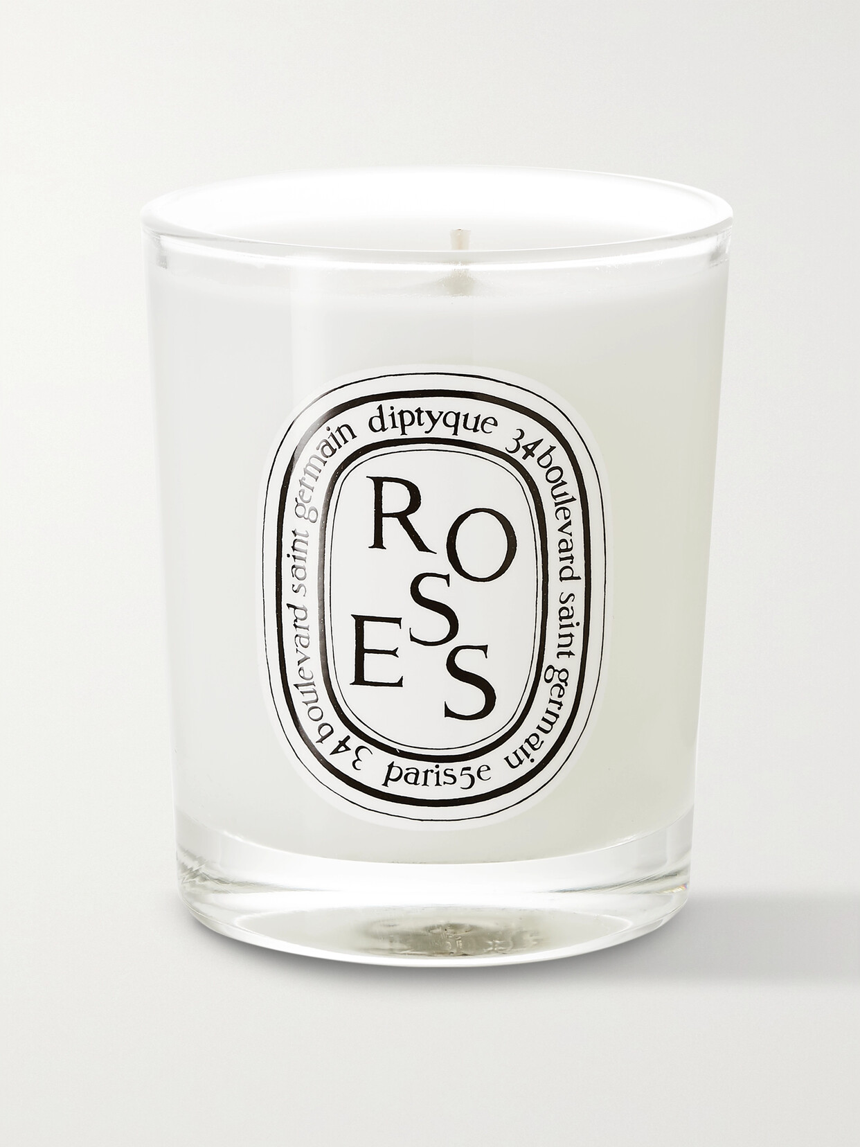 Diptyque Roses Mini Scented Candle 70g In Colorless