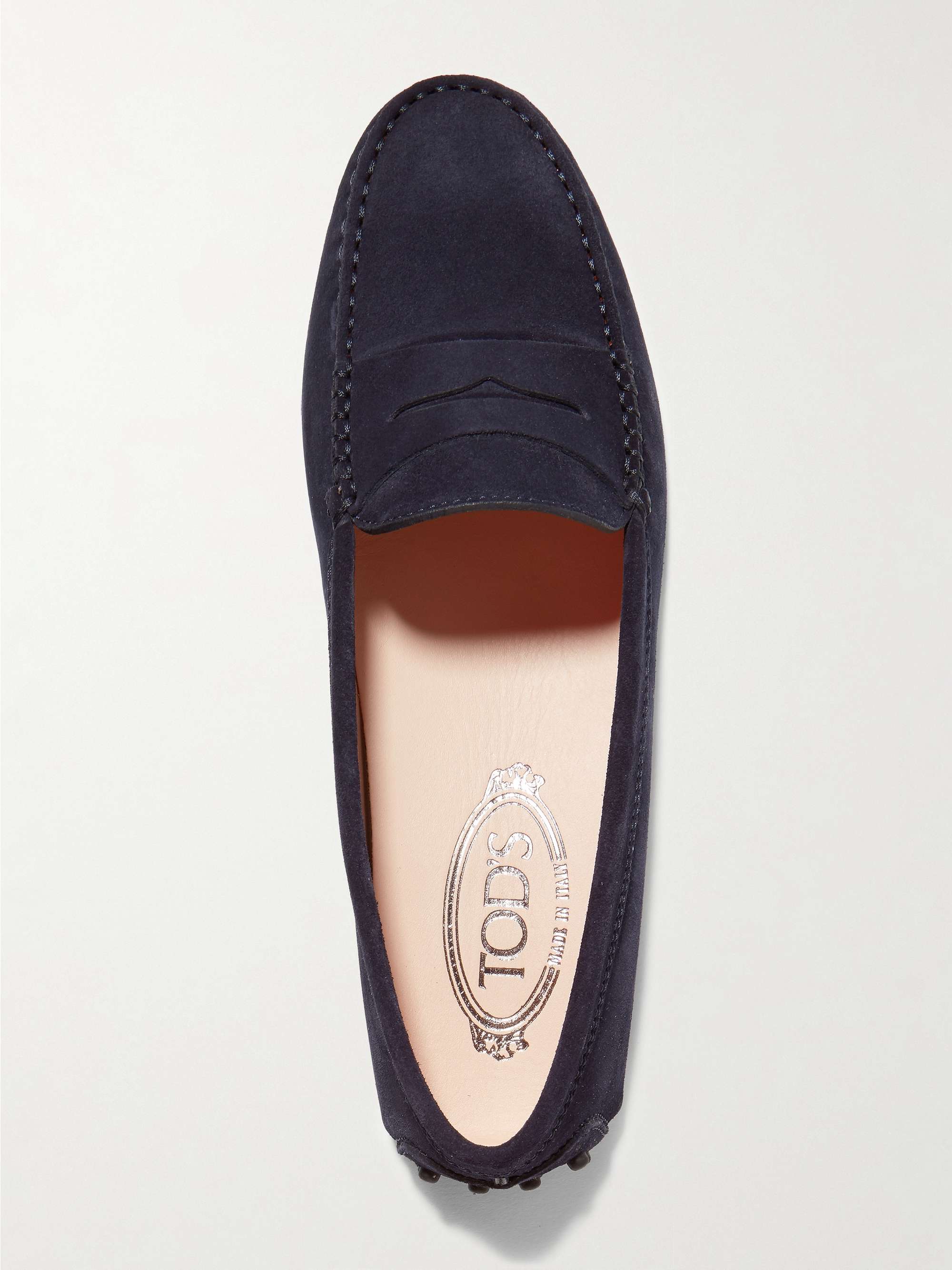 TOD'S Gommino suede loafers