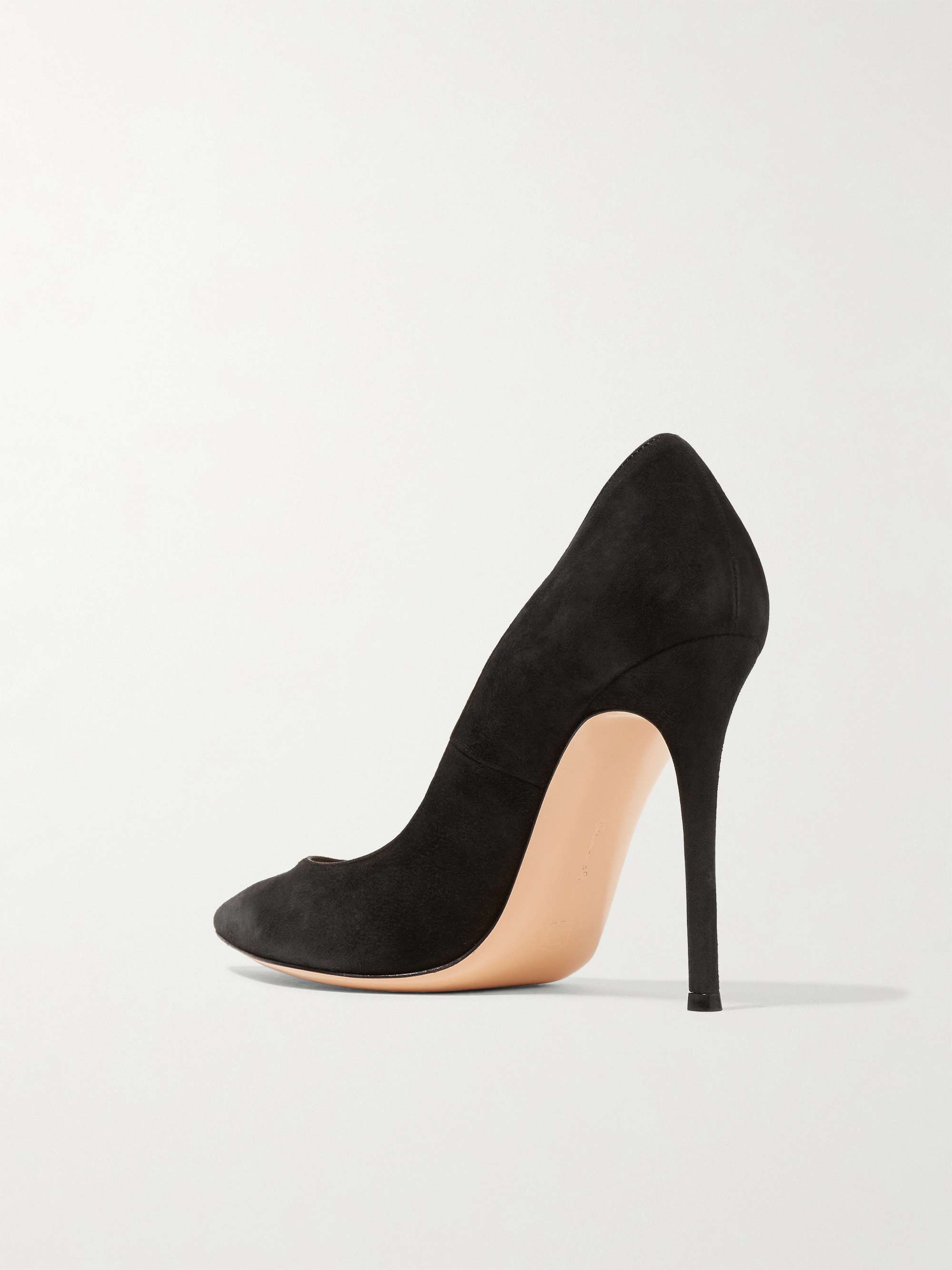 GIANVITO ROSSI 105 suede pumps | NET-A-PORTER