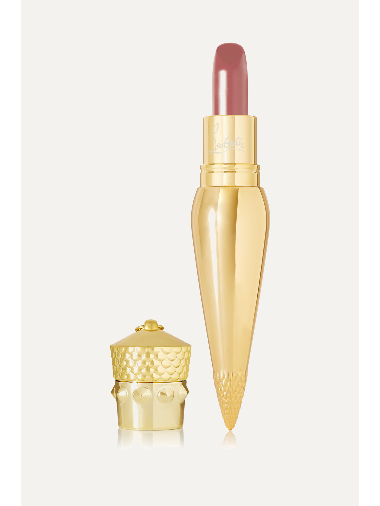 Christian Louboutin Rouge Velvet Matte Lip Colour Lipstick 220 NEW