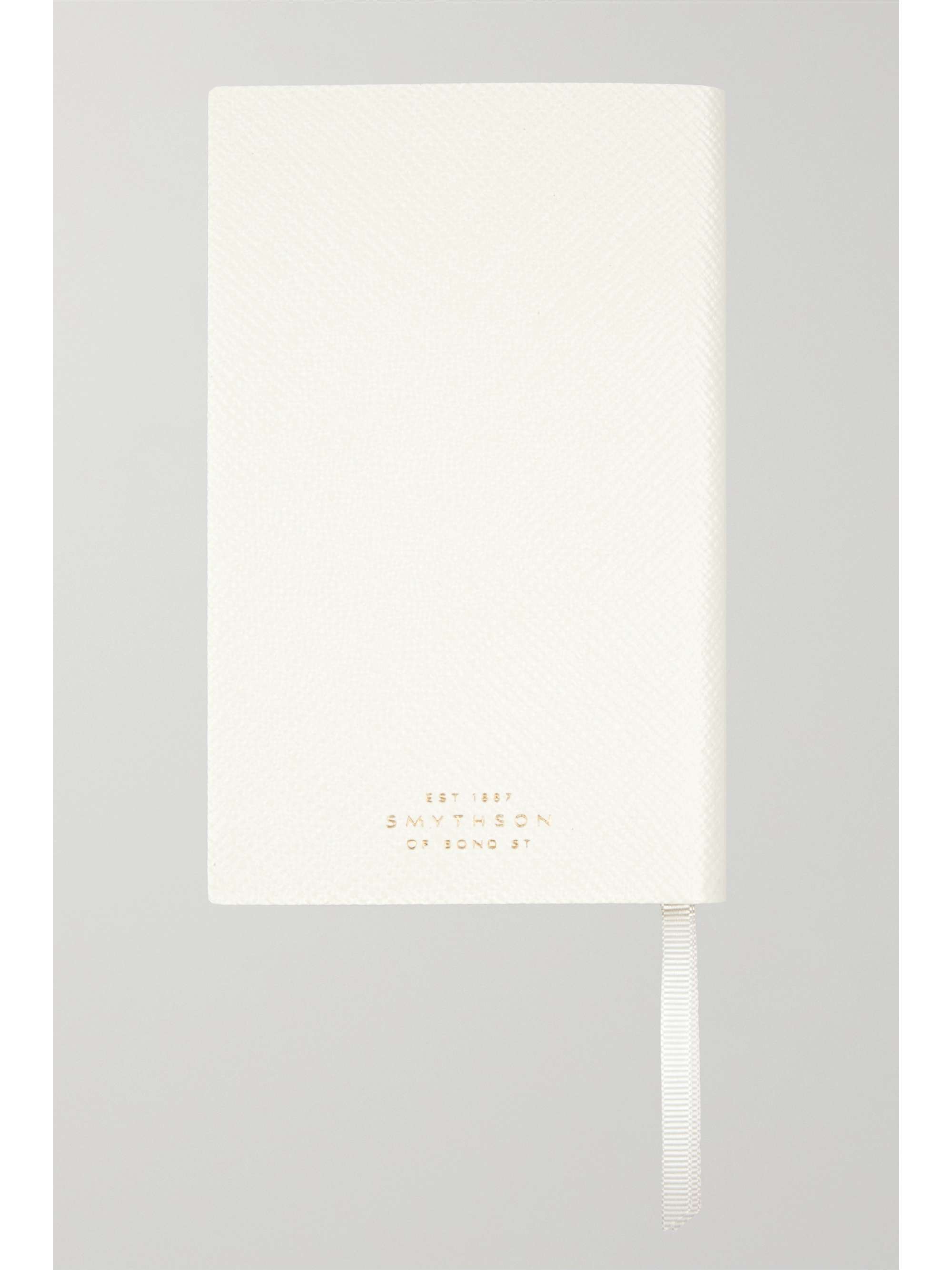 SMYTHSON Panama Travels and Experiences textured-leather notebook
