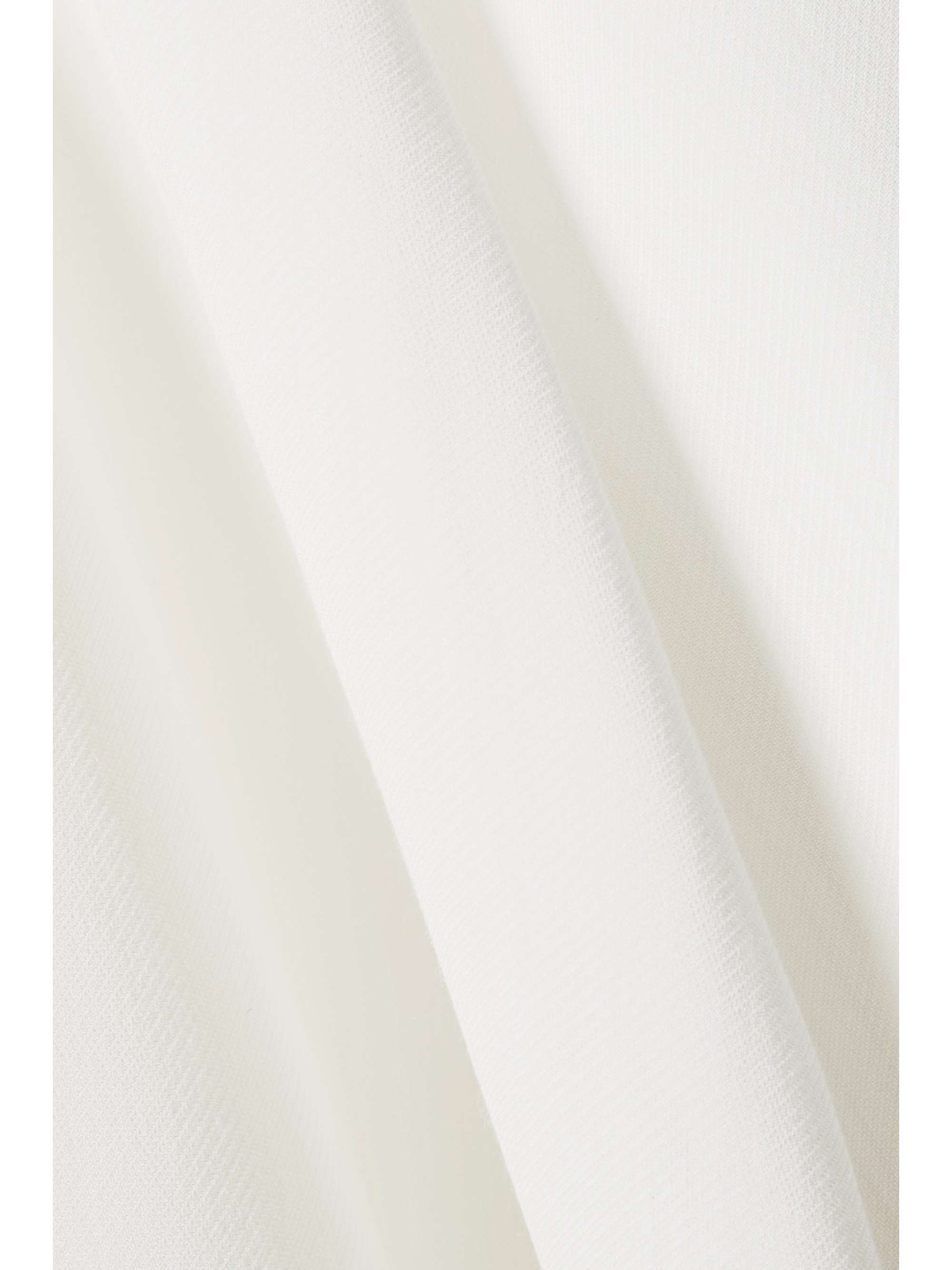 THE ROW Carla pleated chiffon blouse