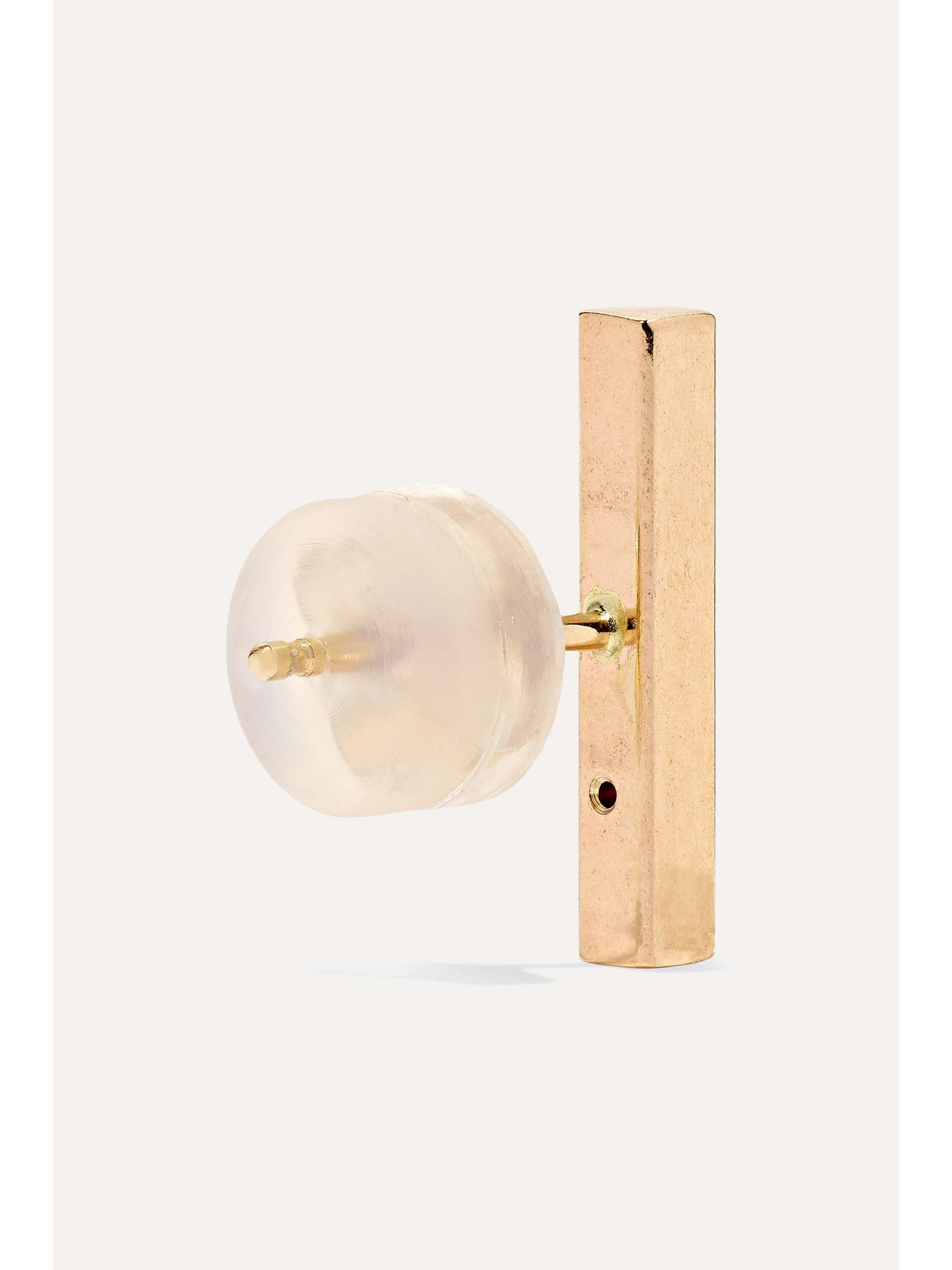 MELISSA JOY MANNING + NET SUSTAIN 14-karat gold diamond earrings