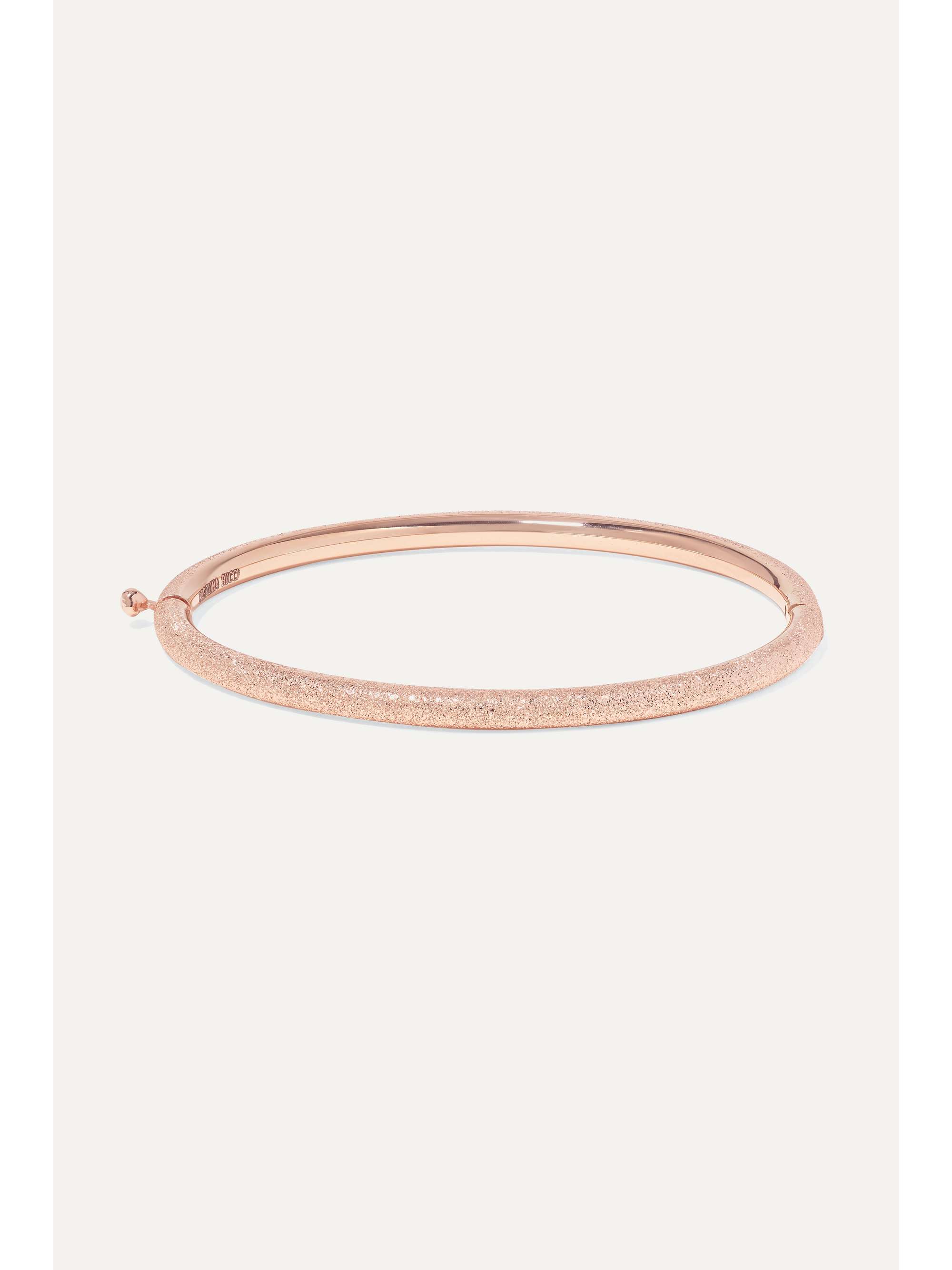 CAROLINA BUCCI Florentine 18-karat gold bangle