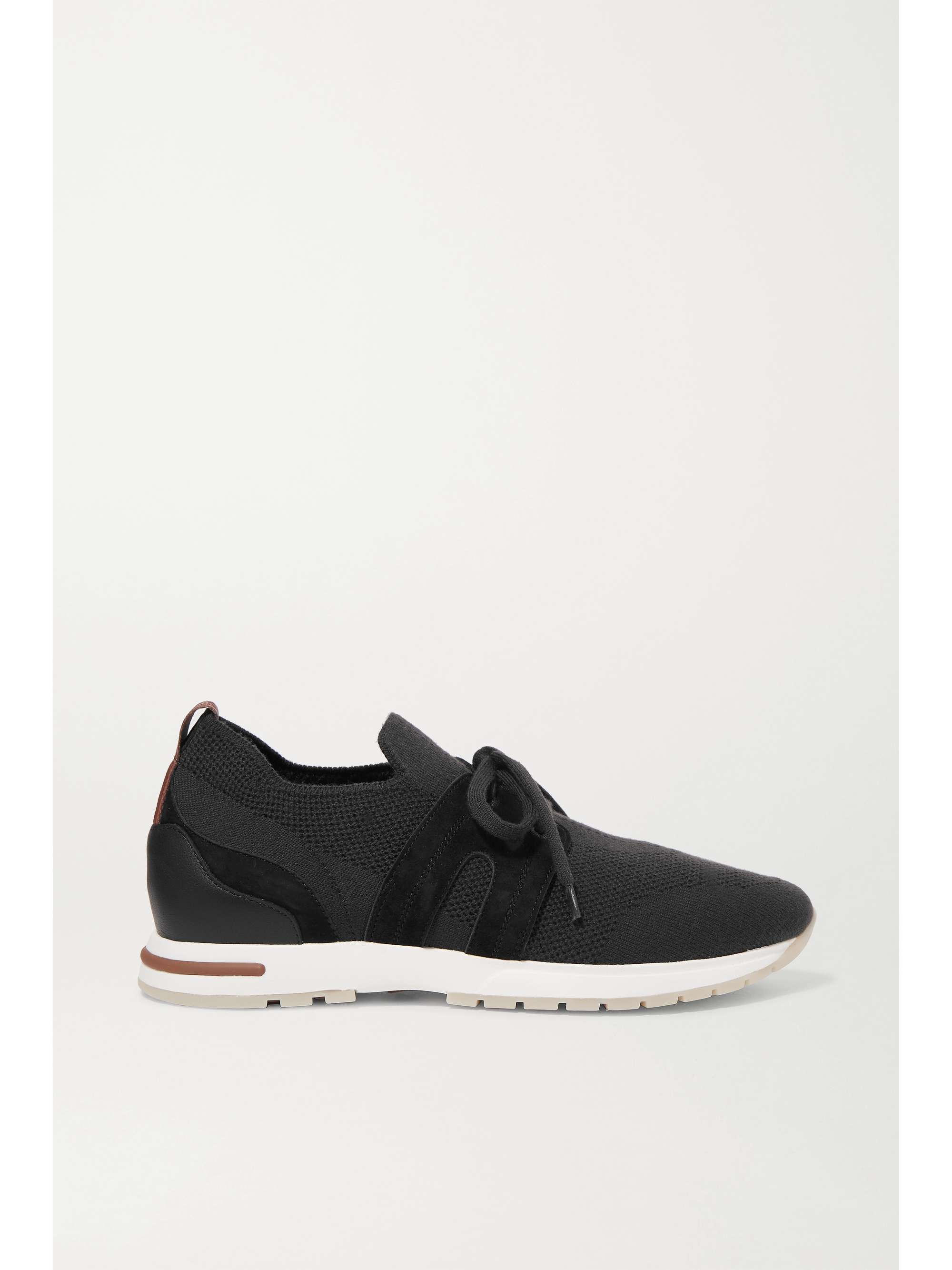 LORO PIANA Flexy Lady cashmere and Wish wool sneakers | NET-A-PORTER