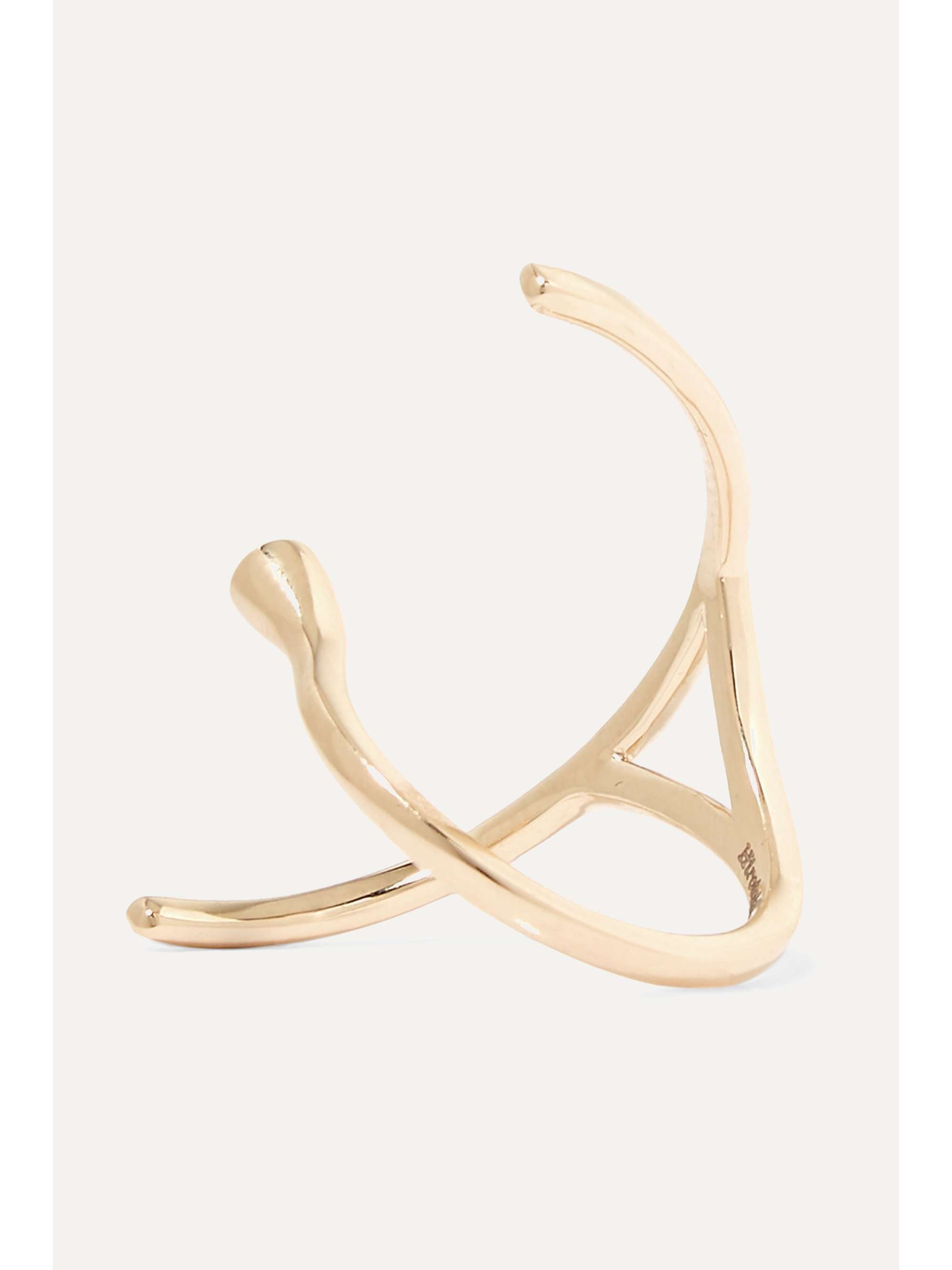 HIROTAKA Tree Hopper 10-karat gold diamond ring